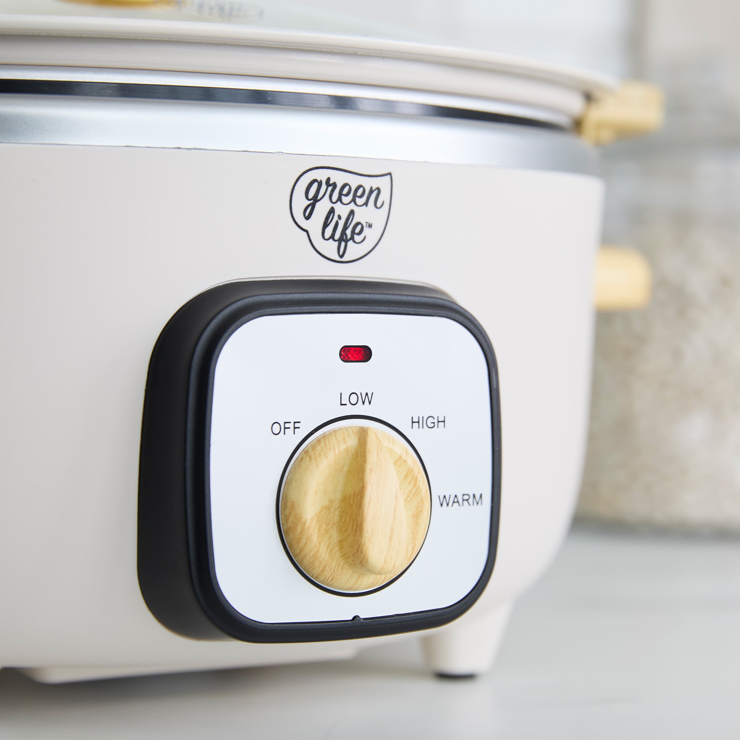 GreenLife Healthy 3.5-Quart Slow Cooker | Cream - Image 4