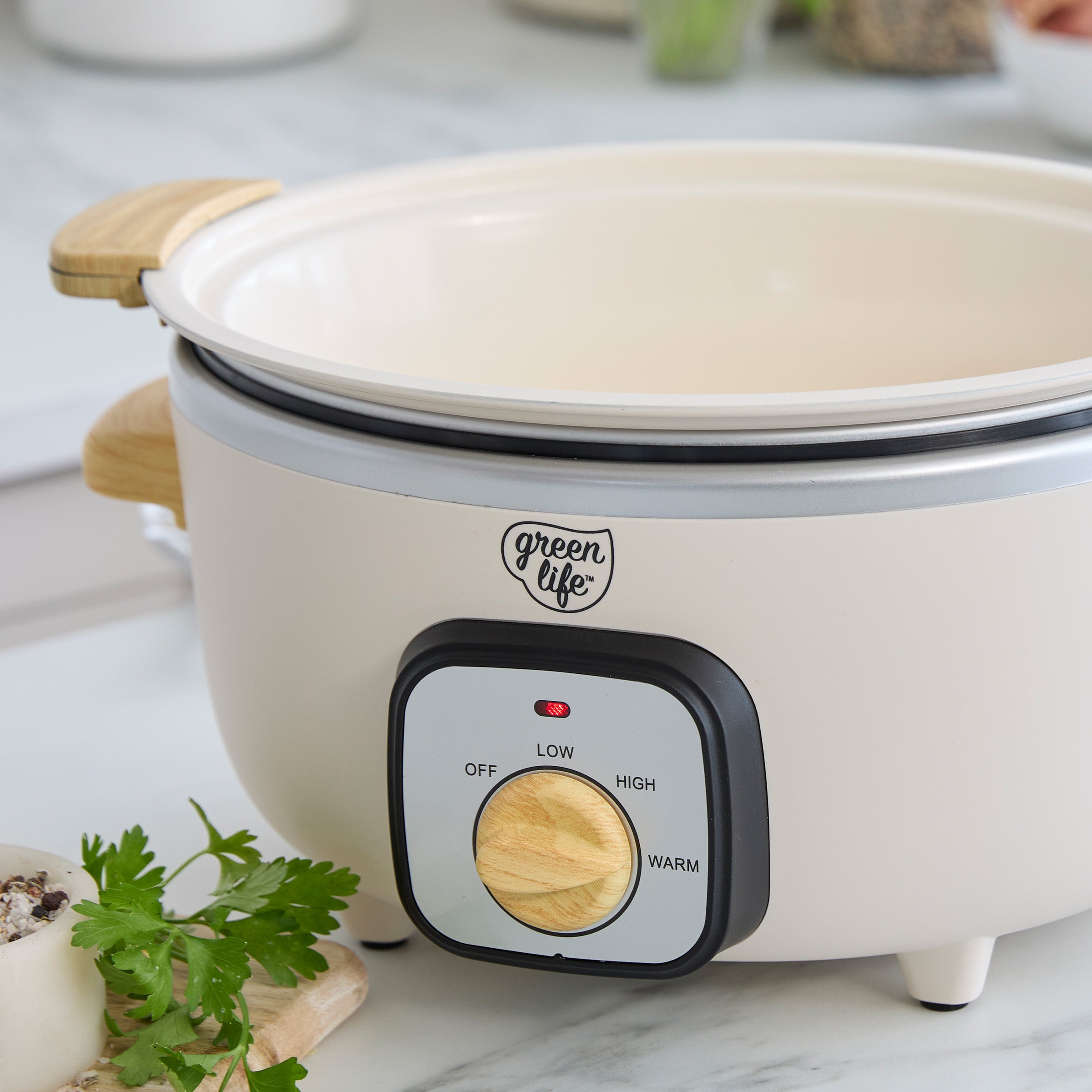 GreenLife Healthy 3.5-Quart Slow Cooker | Cream - Image 6