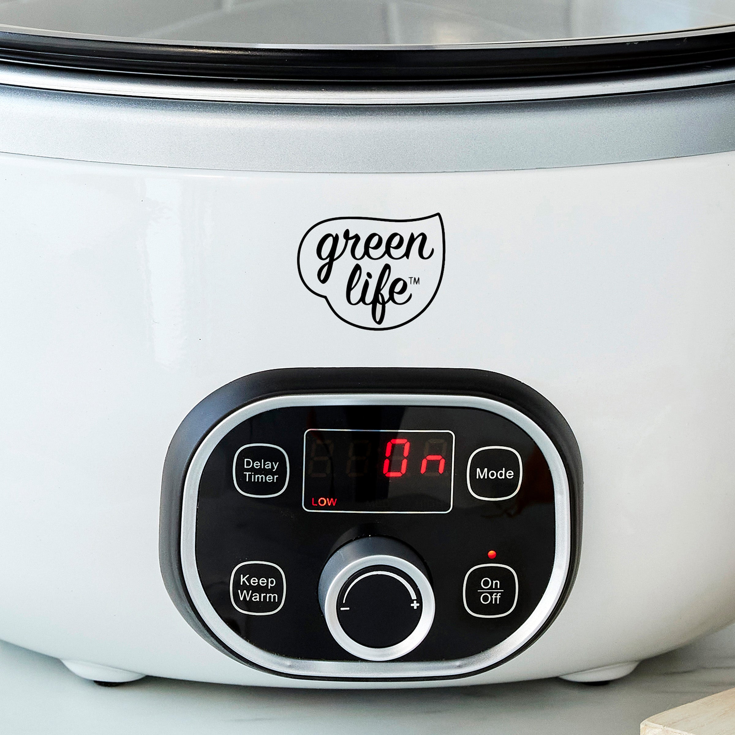 GreenLife Healthy 8-Quart Slow Cooker | White - Image 5