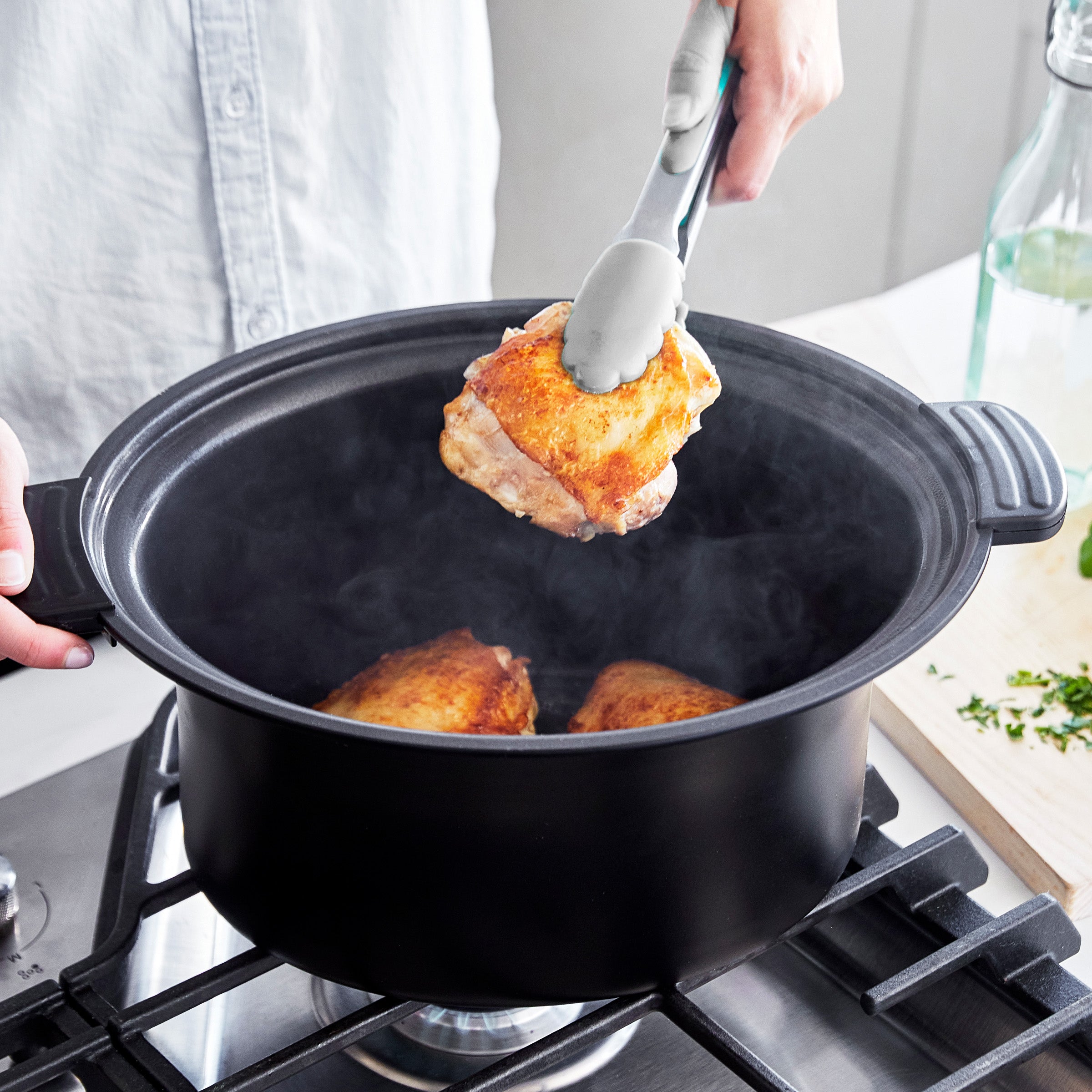 GreenLife Healthy 8-Quart Slow Cooker | Pink - Image 4