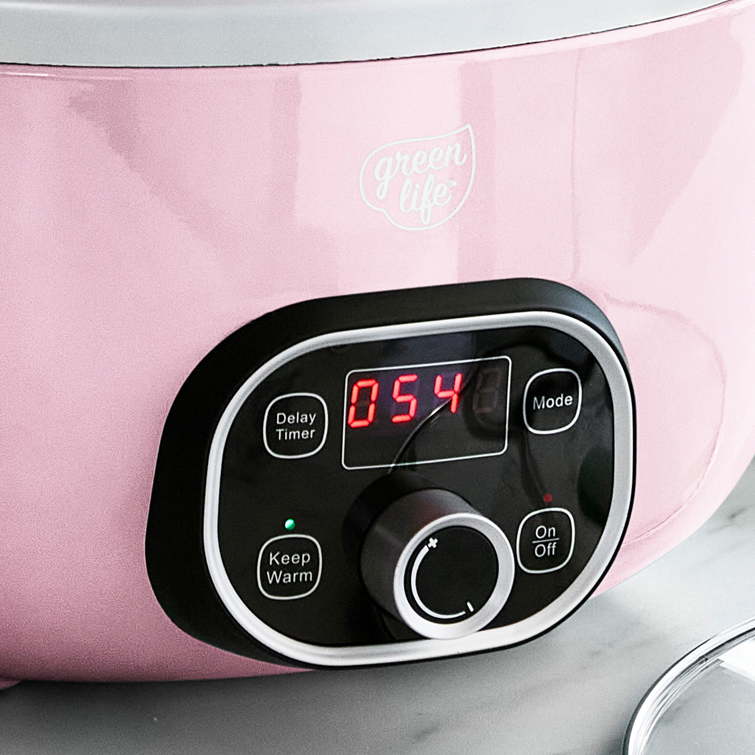 GreenLife Healthy 8-Quart Slow Cooker | Pink - Image 5