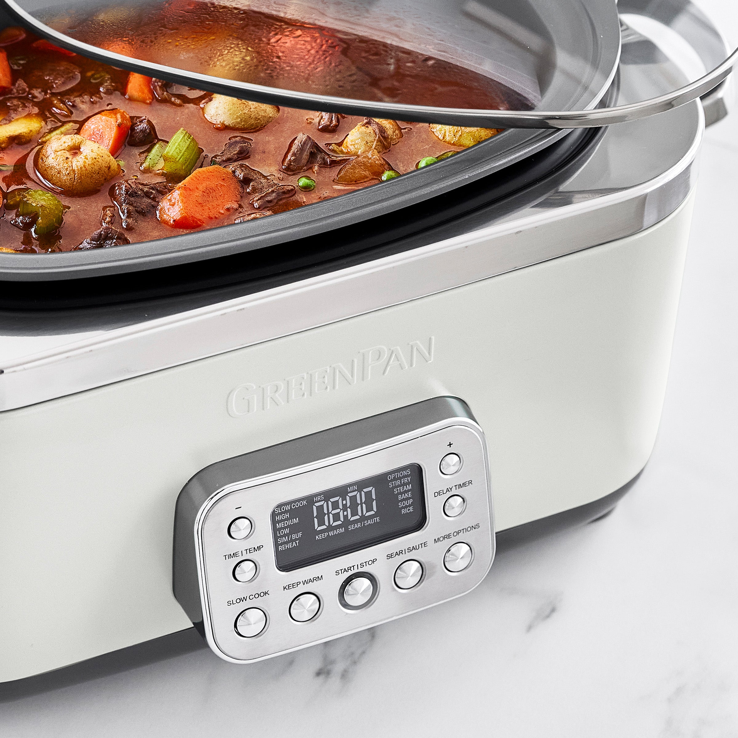 Elite 14-in-1 6-Quart Slow Cooker | Cloud Cream - Image 8
