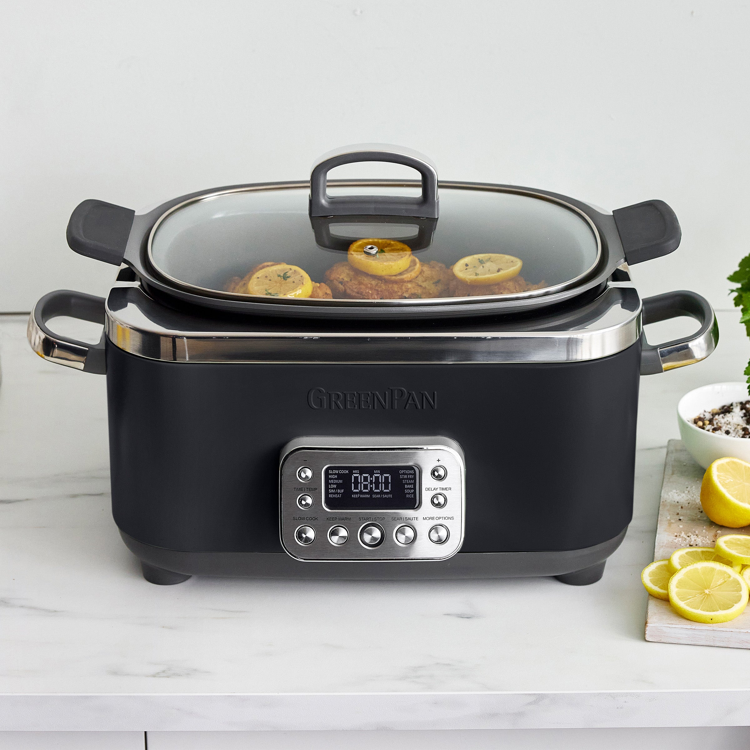 Elite 14-in-1 6-Quart Slow Cooker | Black - Image 8