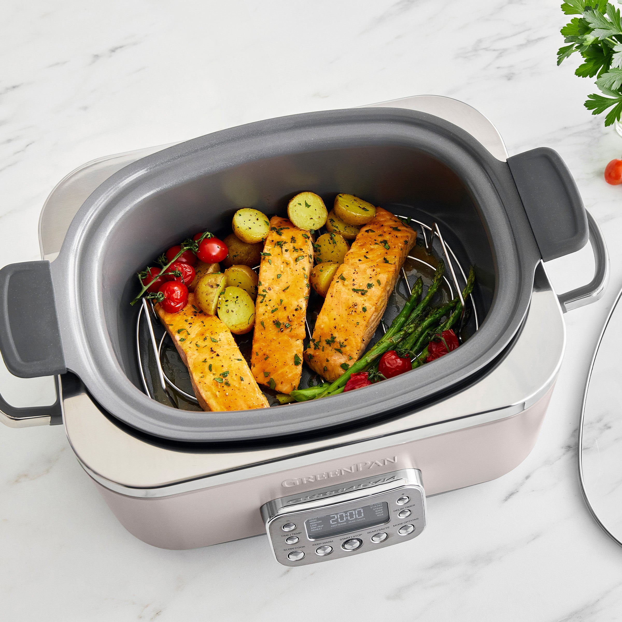Elite 14-in-1 6-Quart Slow Cooker | Clay - Image 6