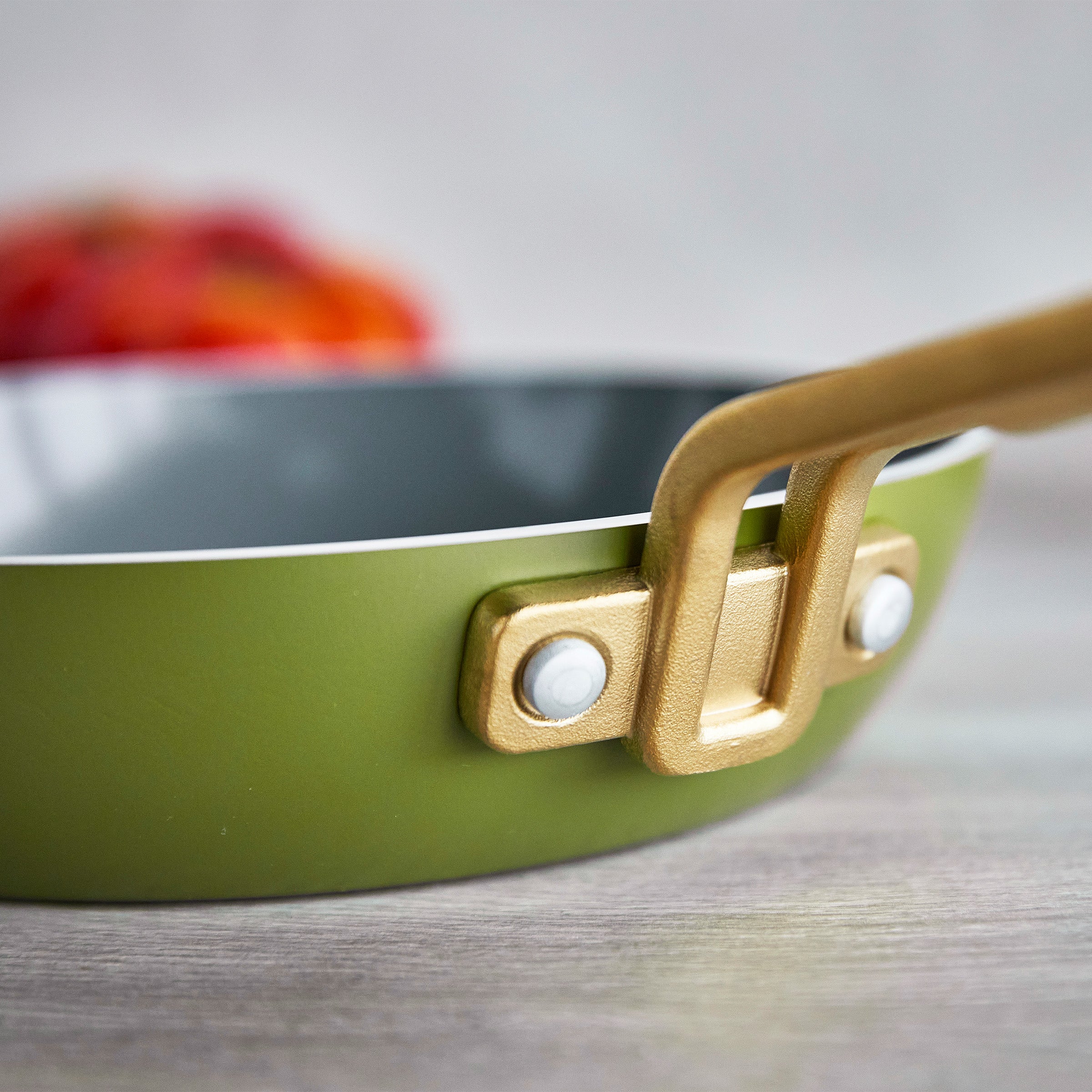 Stanley Tucci™ Ceramic Nonstick 8 and 10 Frypan Set | Tuscan Olive - Image 7