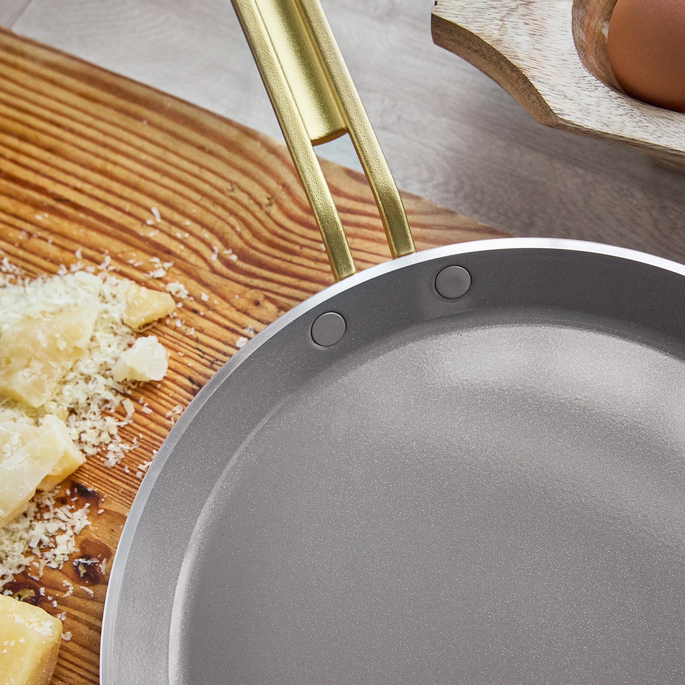 Stanley Tucci™ Ceramic Nonstick 10 Crepe and Omelette Pan | Roma Gold - Image 6
