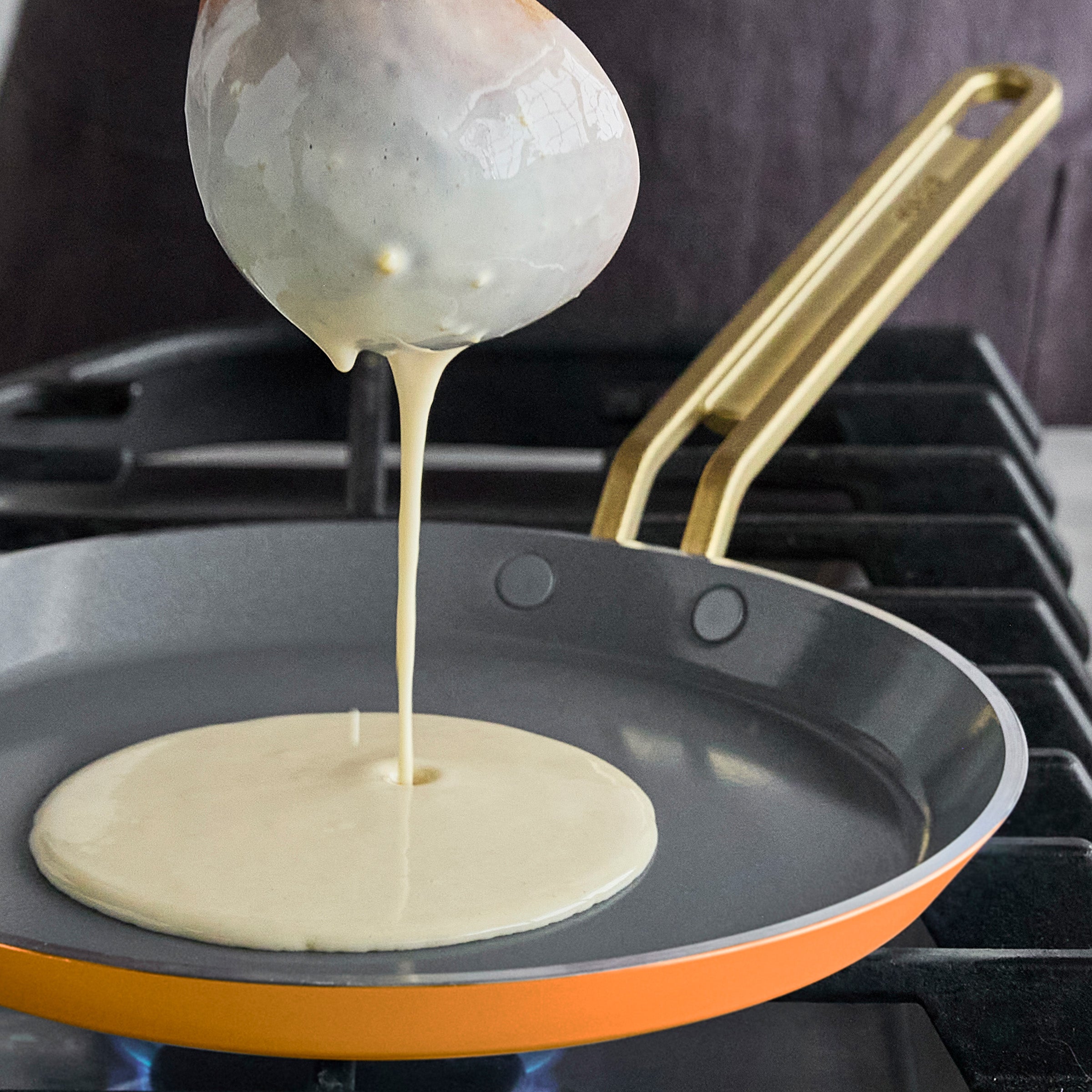 Stanley Tucci™ Ceramic Nonstick 10 Crepe and Omelette Pan | Roma Gold - Image 9