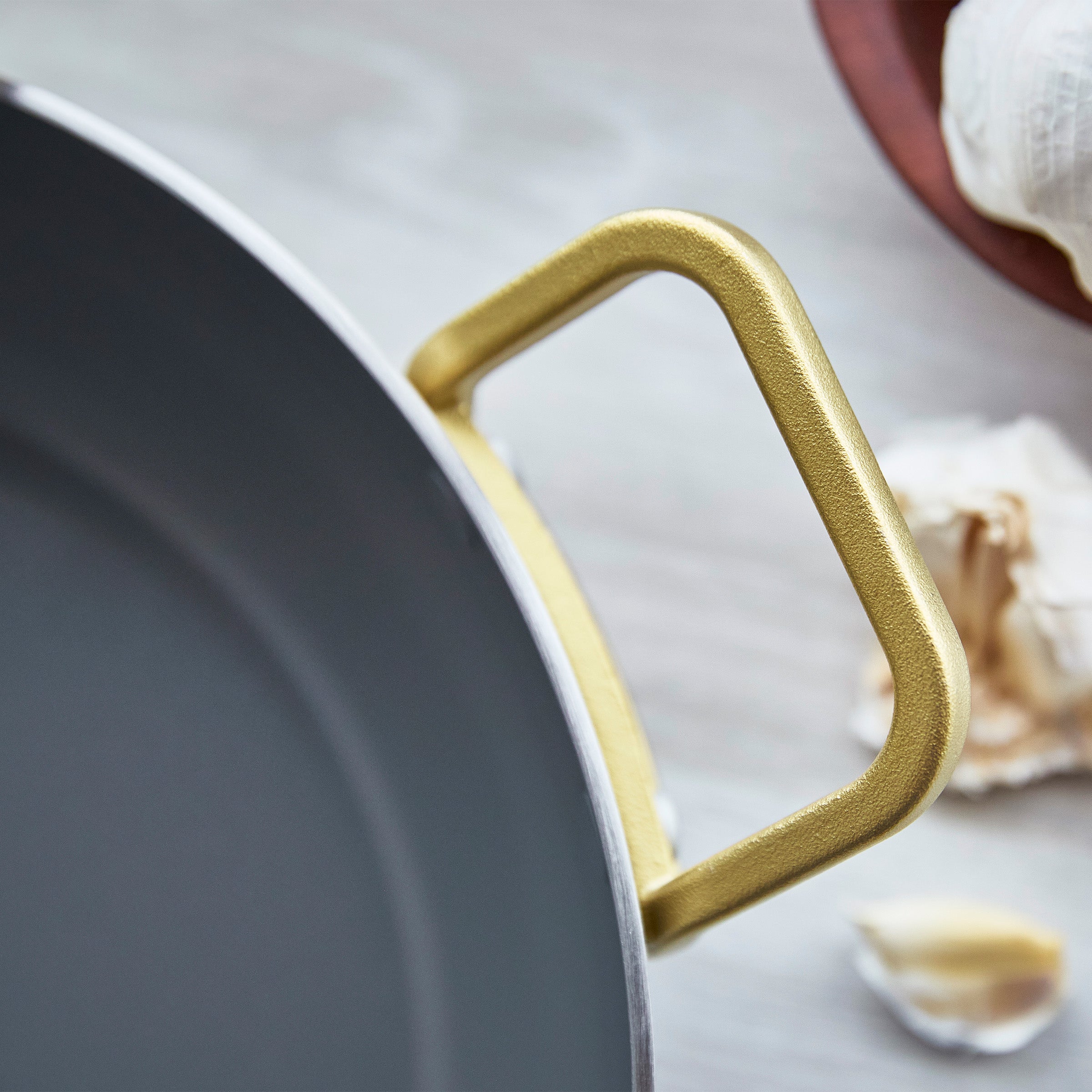 Stanley Tucci™ Stainless Steel Ceramic Nonstick 4.5-Quart Stanley Pan Jr. with Lid - Image 6