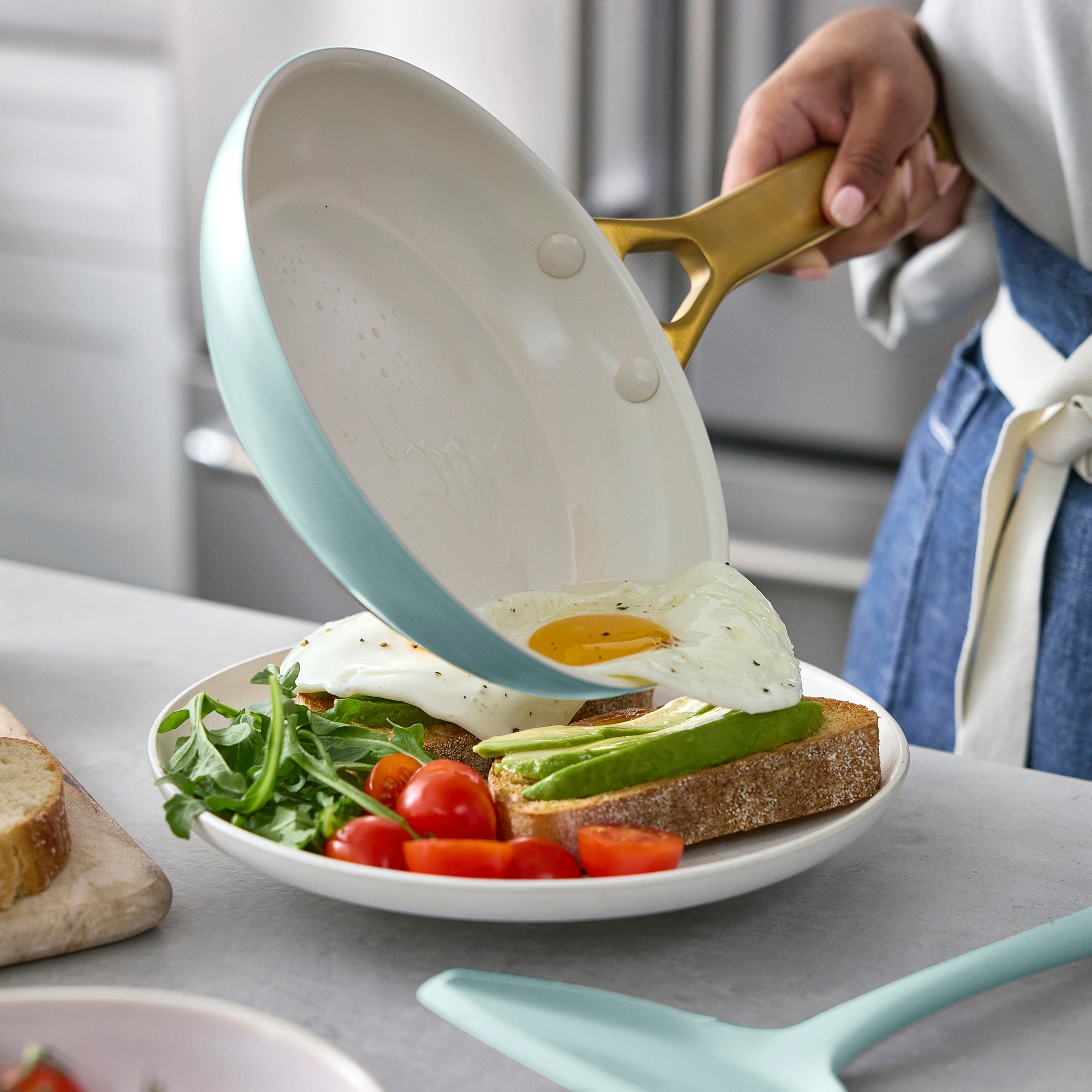 Reserve Pro Ceramic Nonstick 8 Frypan | Seaside - Image 3