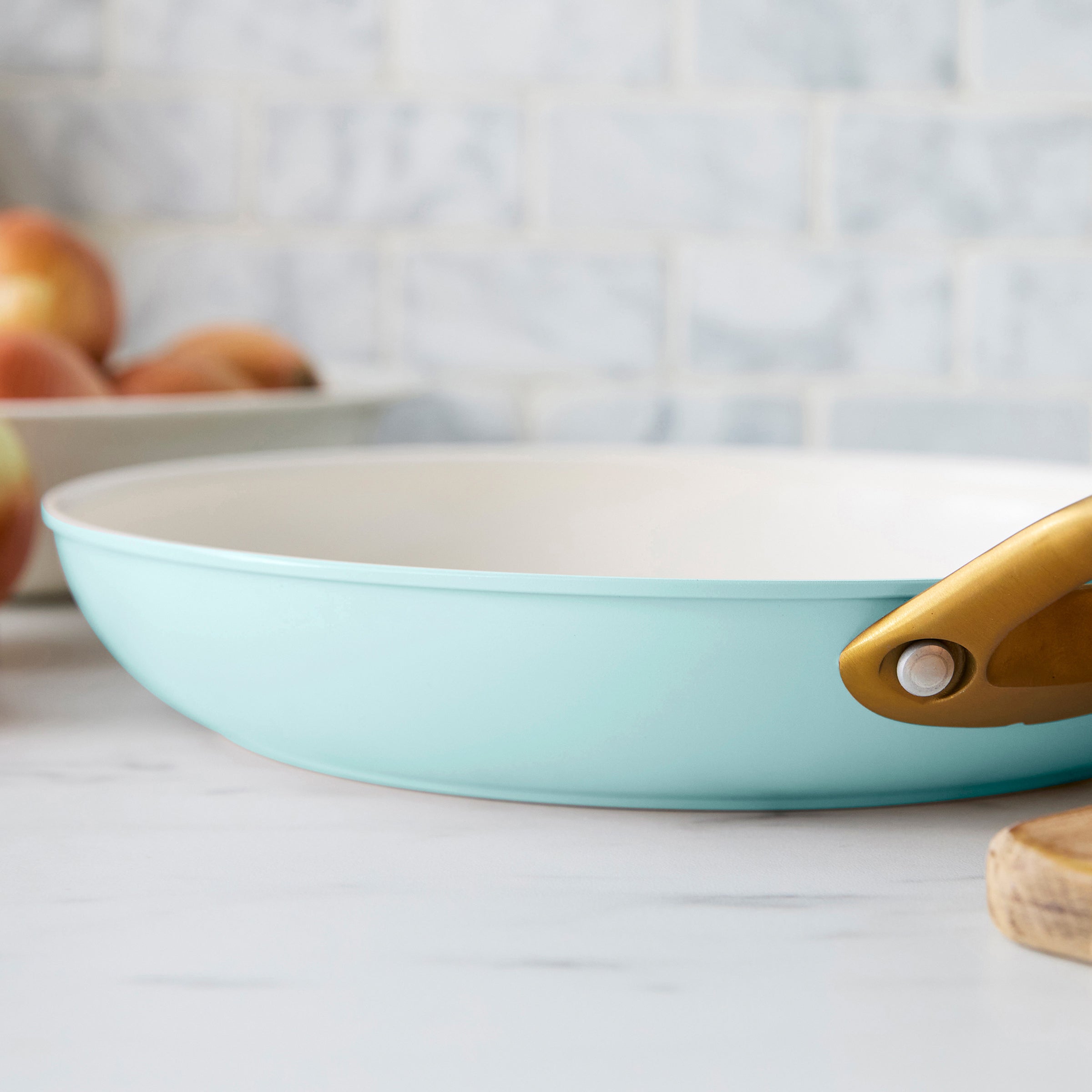 Reserve Pro Ceramic Nonstick 8. 10 and 12 Frypan Set | Seaside - Image 9