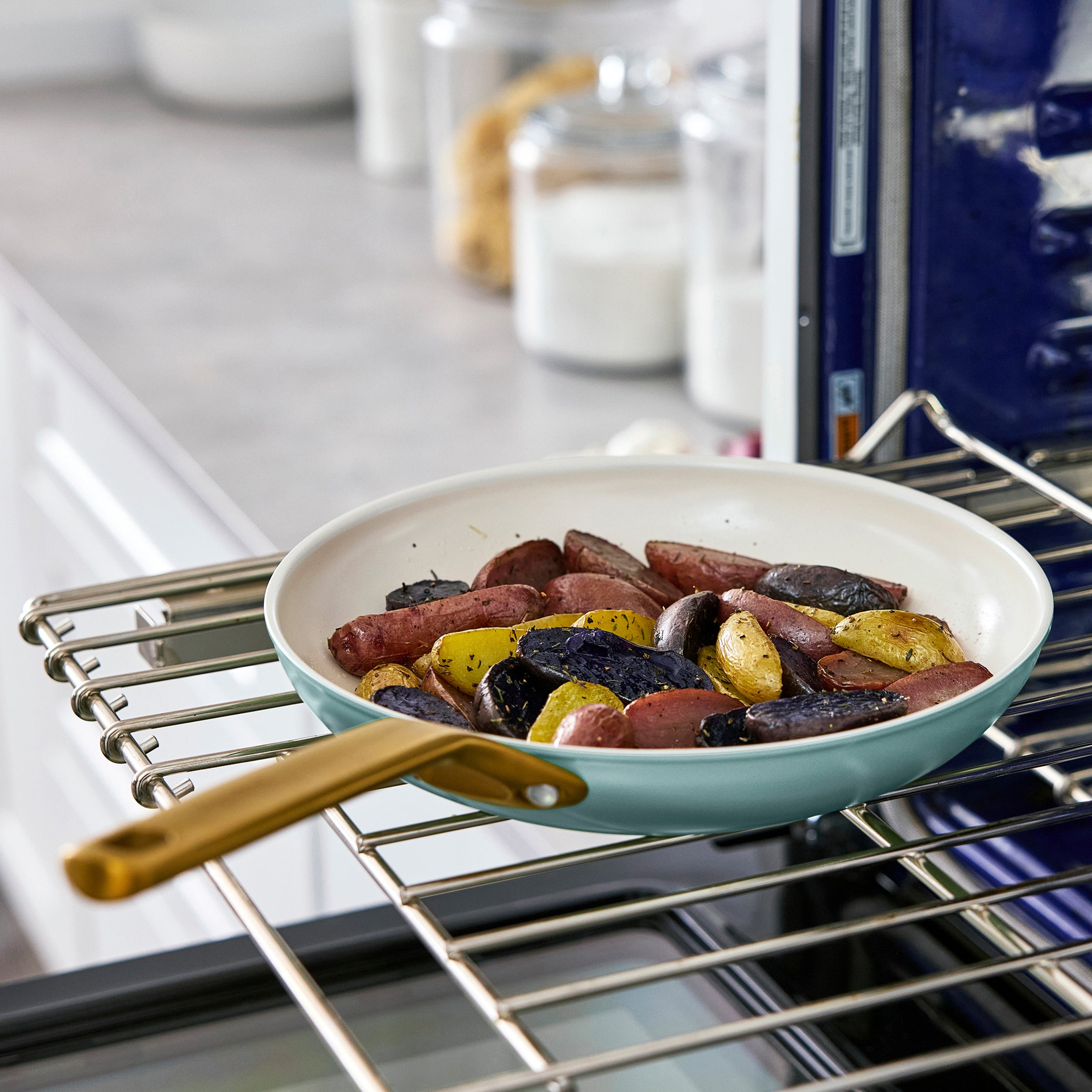 Reserve Pro Ceramic Nonstick 8. 10 and 12 Frypan Set | Seaside - Image 5