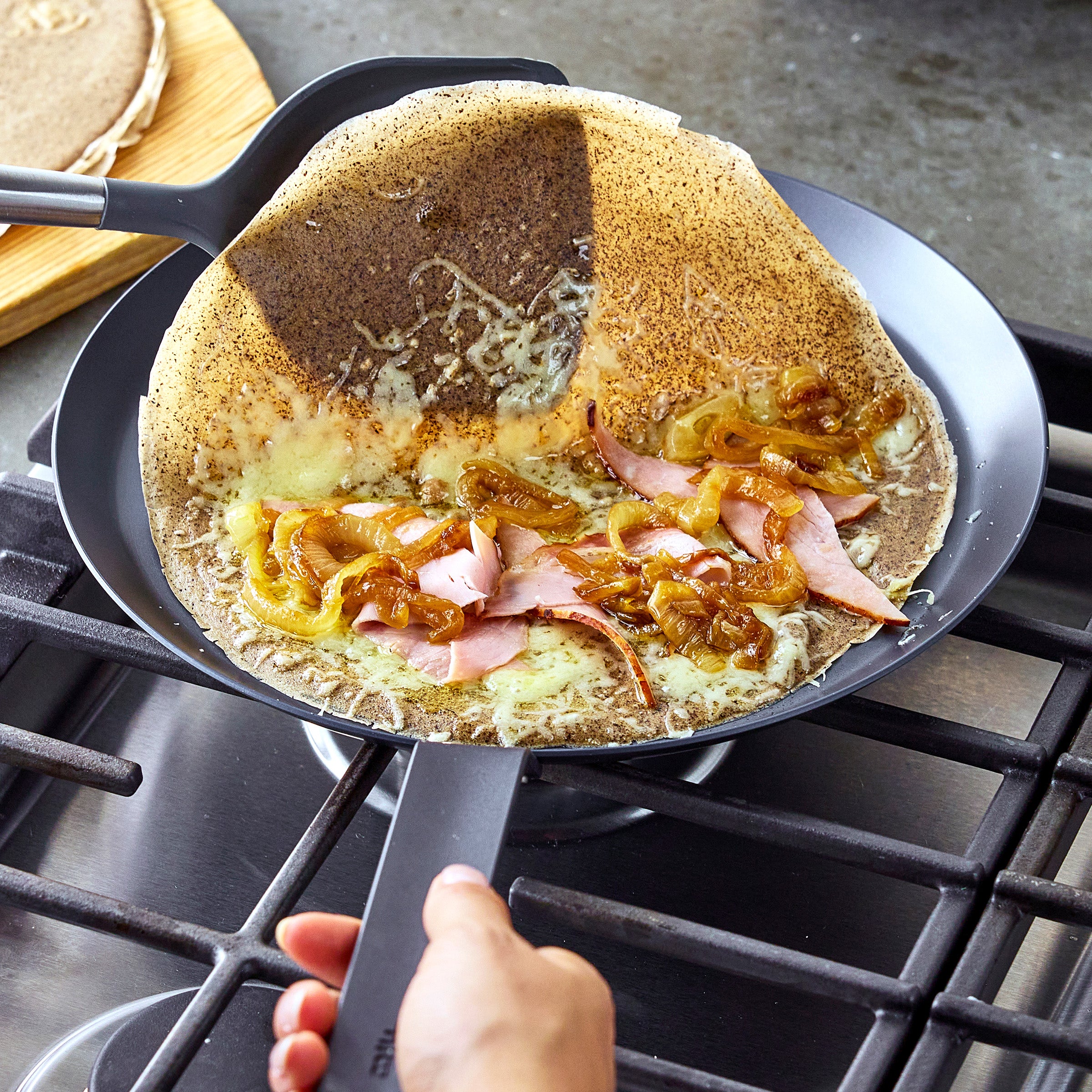 Bobby Flay by GreenPan 11 Carbon Steel Crepe Pan - Image 4