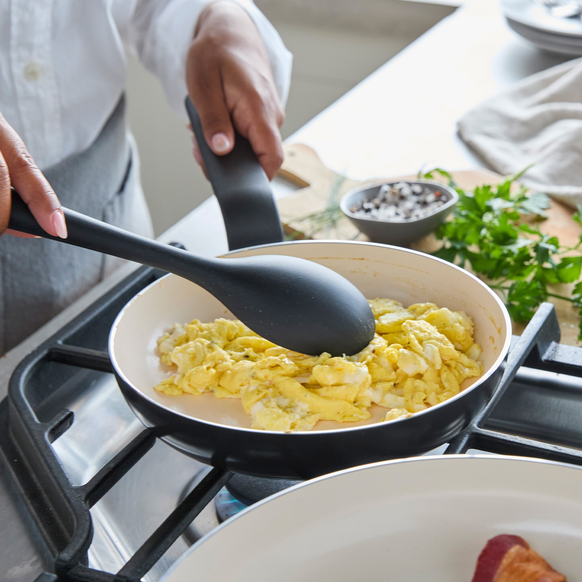 Rio Advanced Ceramic Nonstick 8 Frypan | Black - Image 3