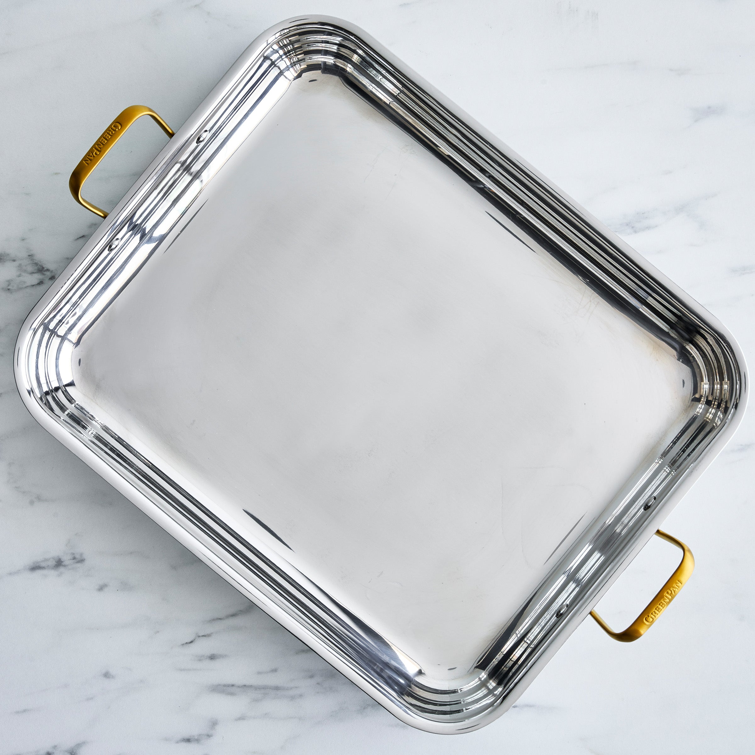Reserve Stainless Steel 13 x 16 Roaster with Rack - Image 9