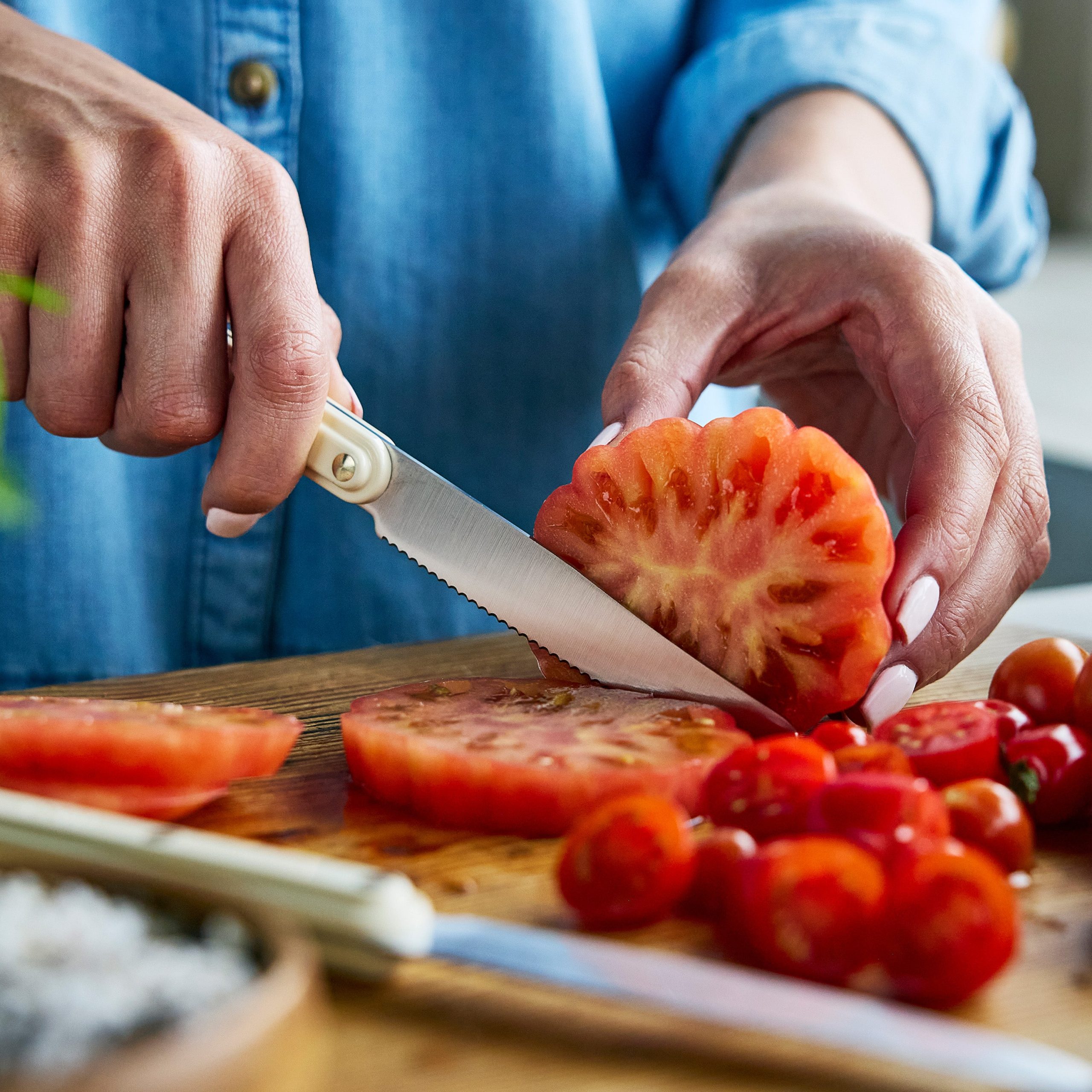 Stanley Tucci™ 2-Piece Prep Knife Set | Carrara White - Image 3