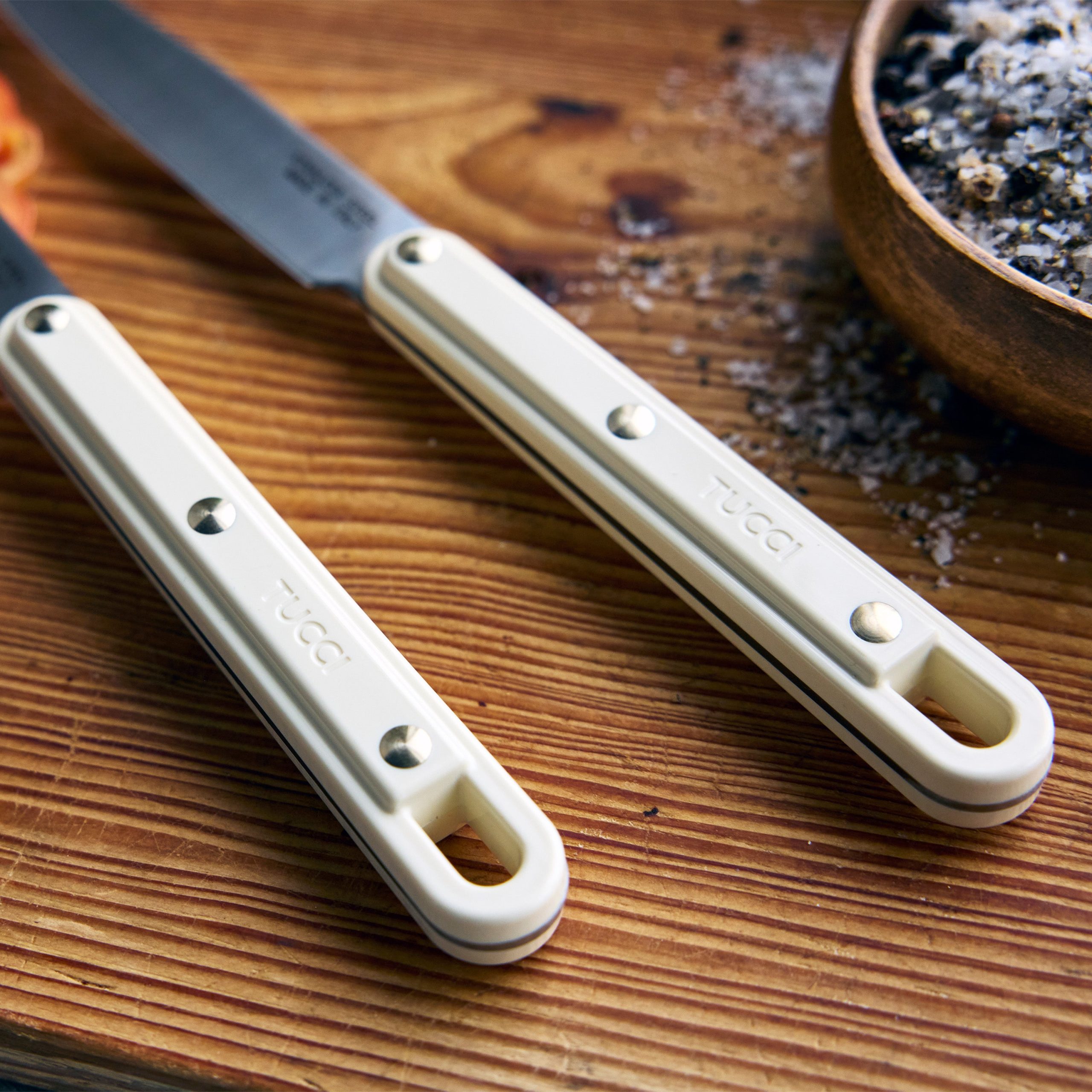 Stanley Tucci™ 2-Piece Prep Knife Set | Carrara White - Image 6