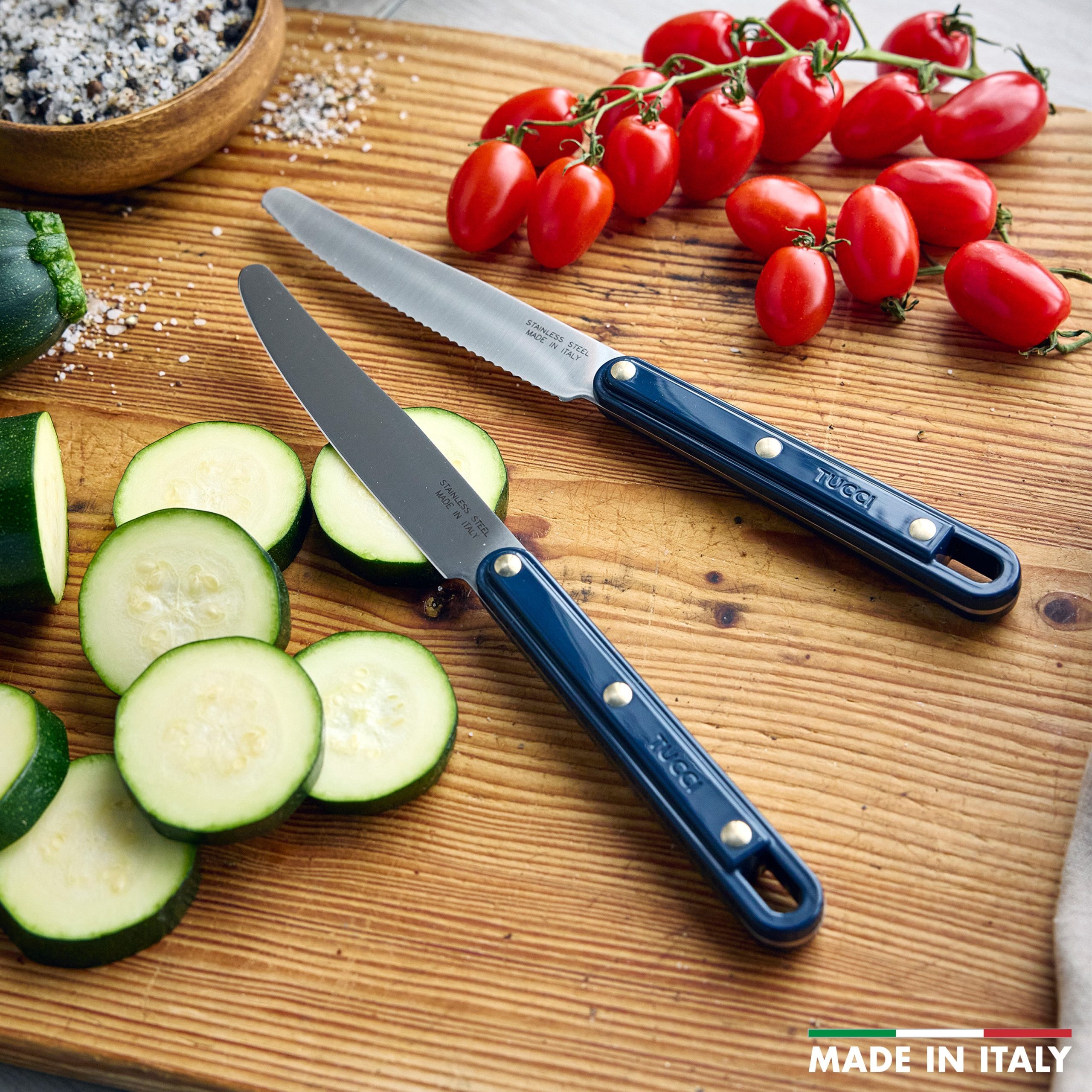 Stanley Tucci™ 2-Piece Prep Knife Set | Marino Blue - Image 2