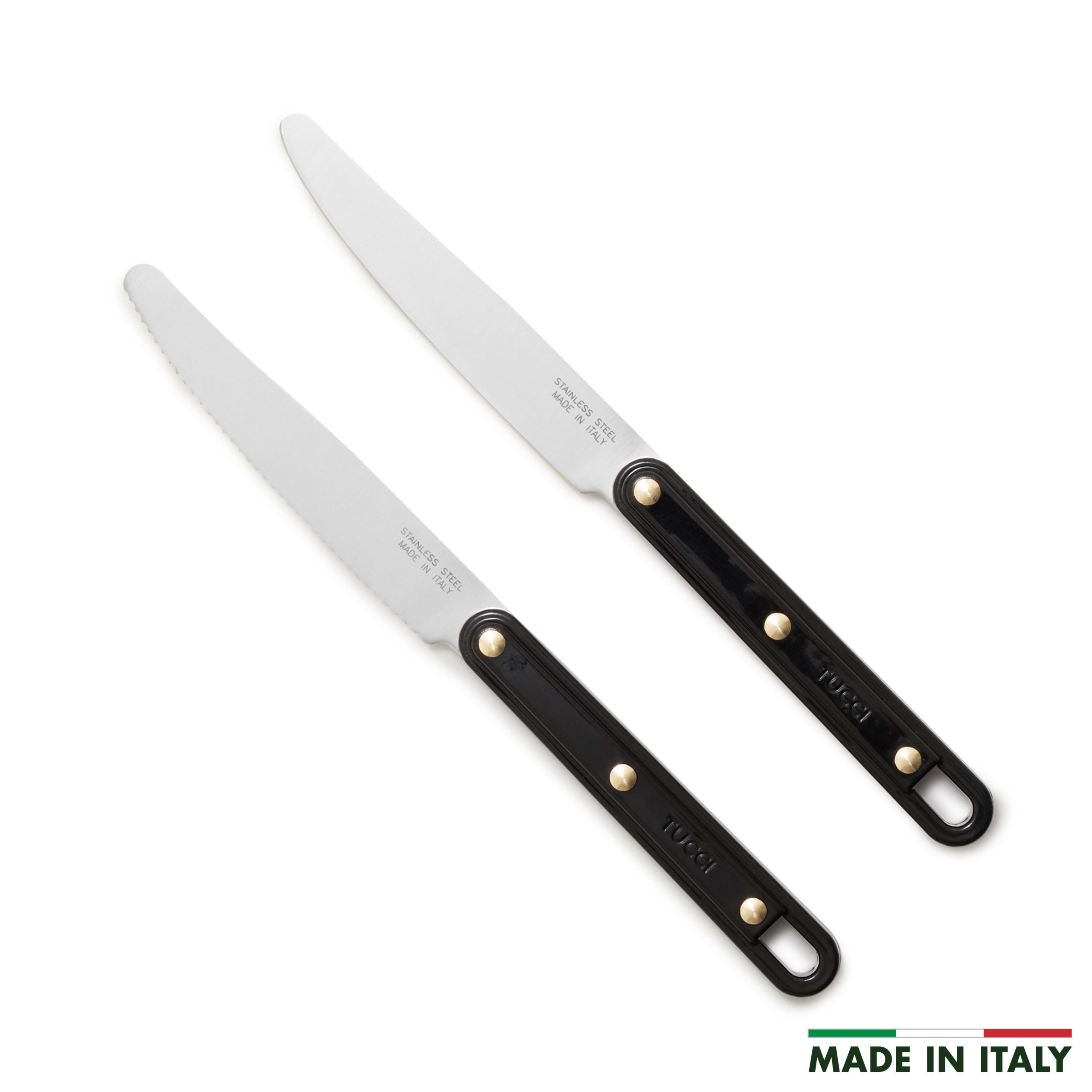 Stanley Tucci™ 2-Piece Prep Knife Set | Milano Black