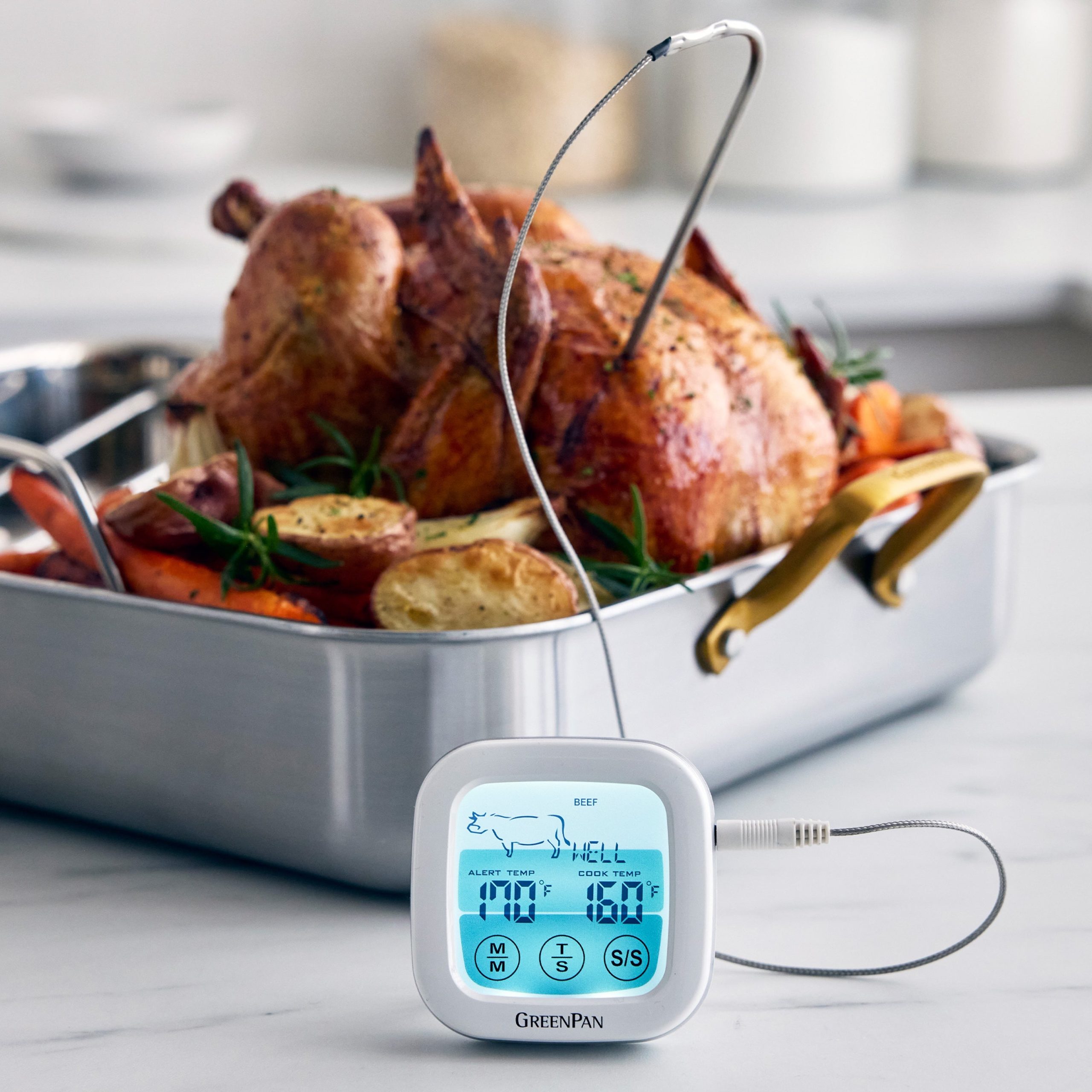 AccuRead Digital Oven Thermometer and Timer - Image 3