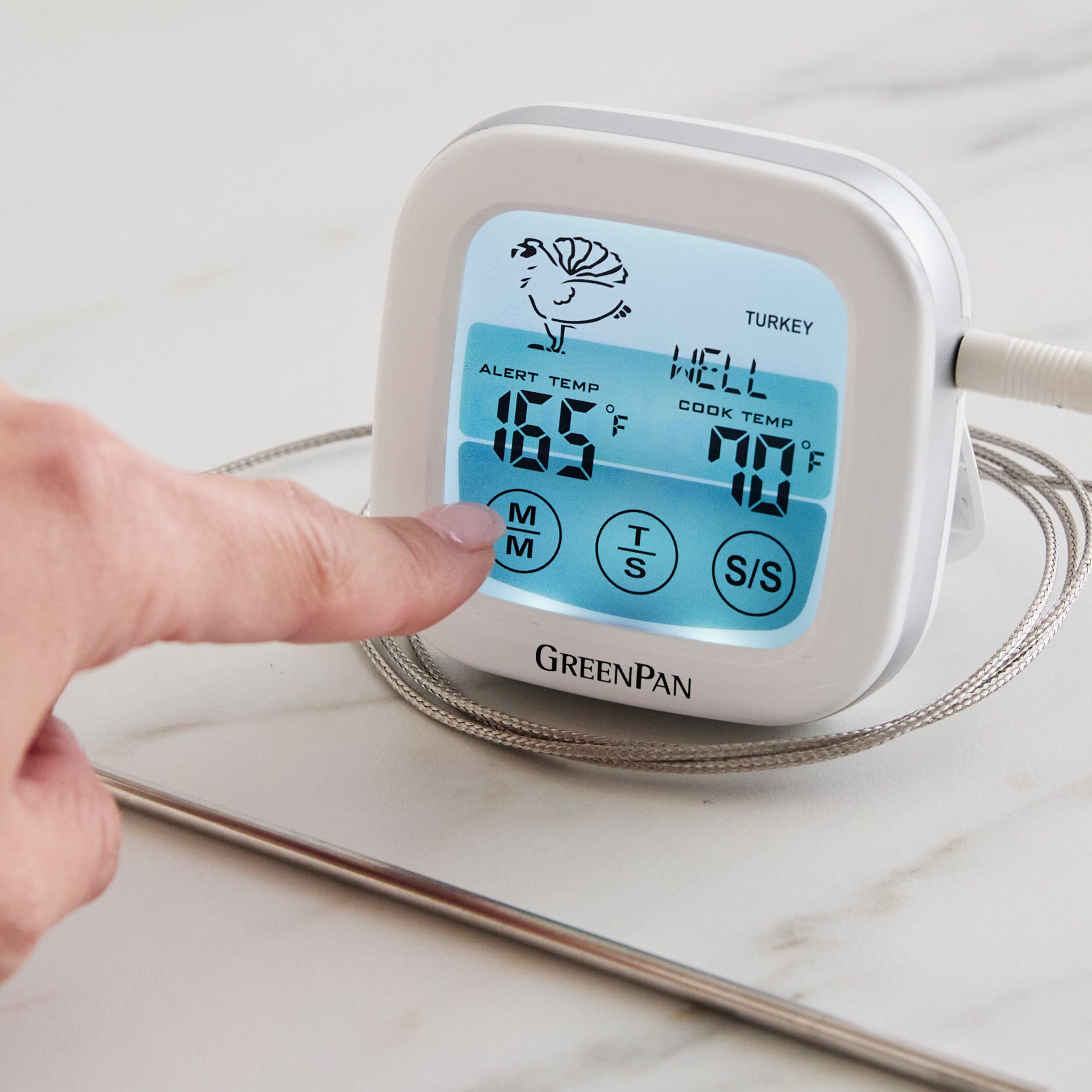 AccuRead Digital Oven Thermometer and Timer - Image 4