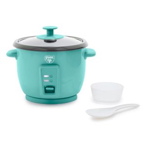 GreenLife 6-Cup Rice Cooker | Turquoise