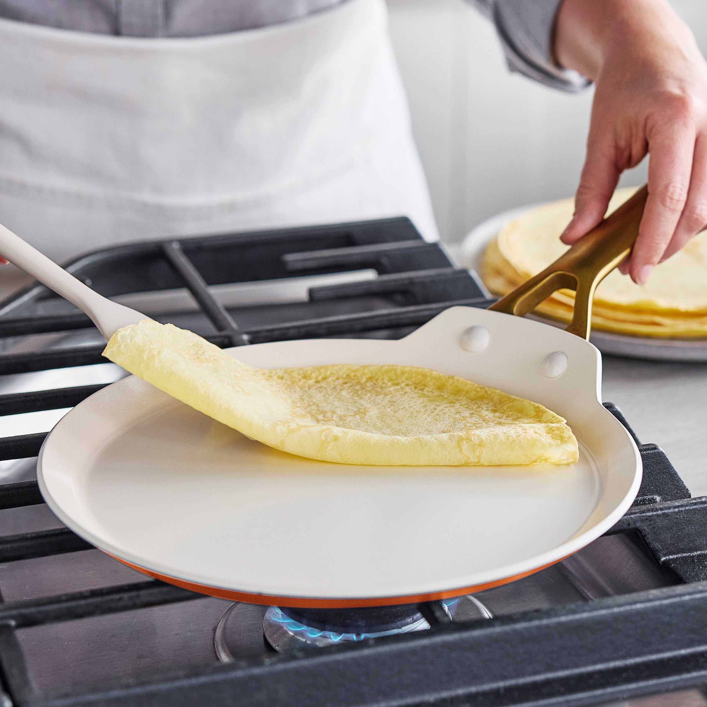 Reserve Pro Ceramic Nonstick 10 Crepe Pan | Harvest - Image 7