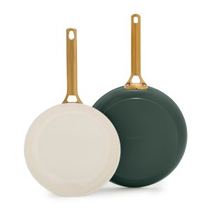 Reserve Pro Ceramic Nonstick 10 and 12 Frypan Set | Spruce