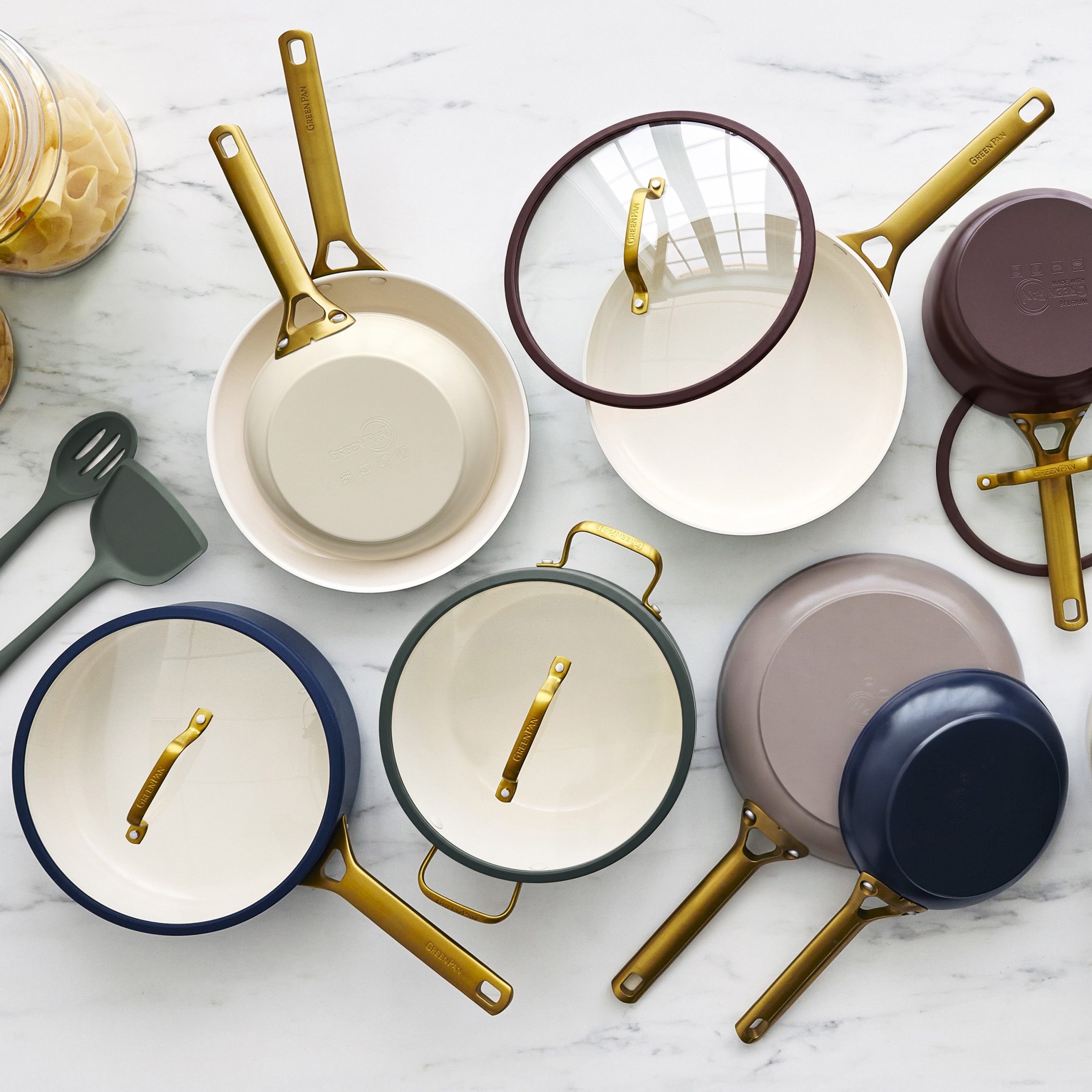 Reserve Pro Ceramic Nonstick 10-Piece Cookware Set | Bordeaux - Image 13
