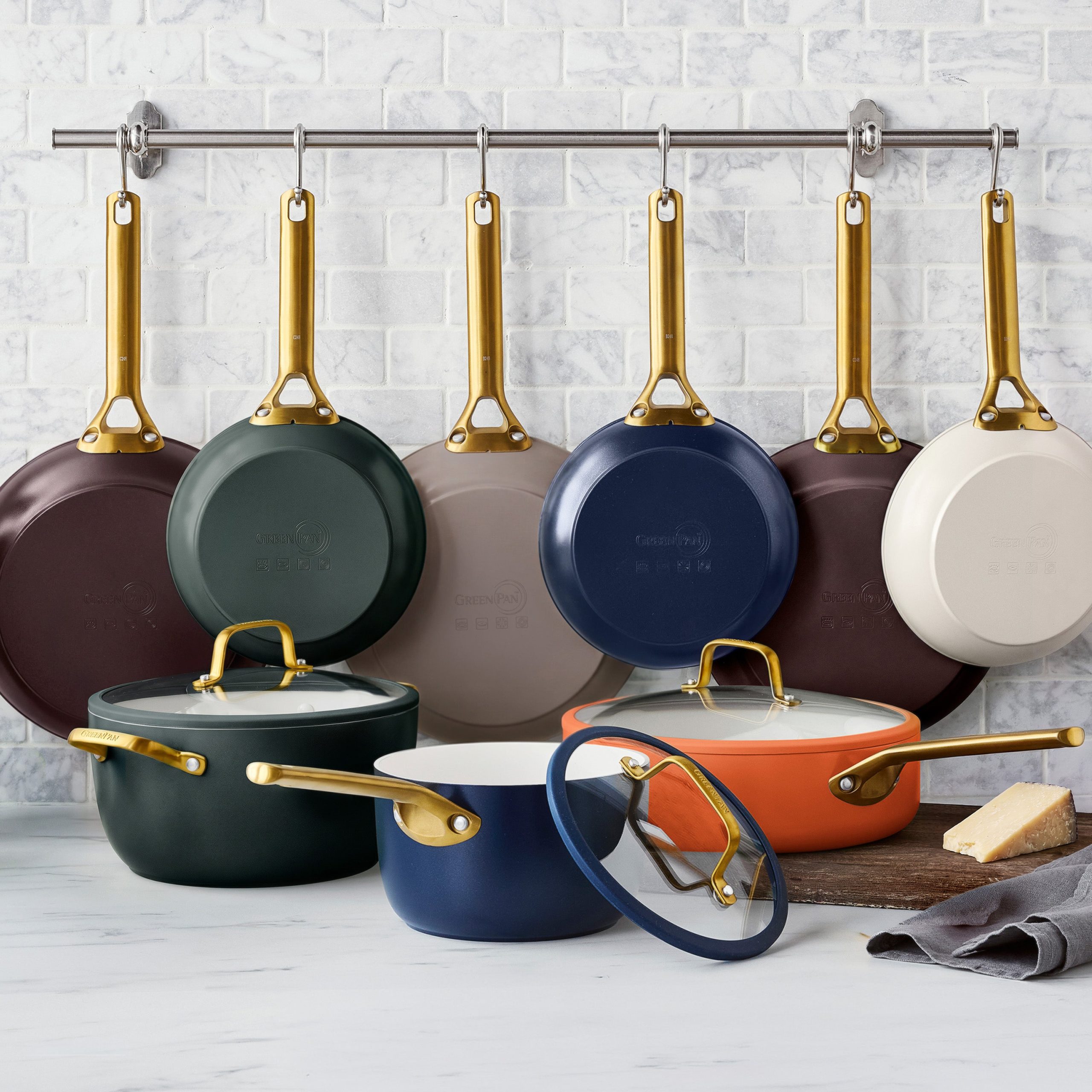 Reserve Pro Ceramic Nonstick 10-Piece Cookware Set | Bordeaux - Image 14