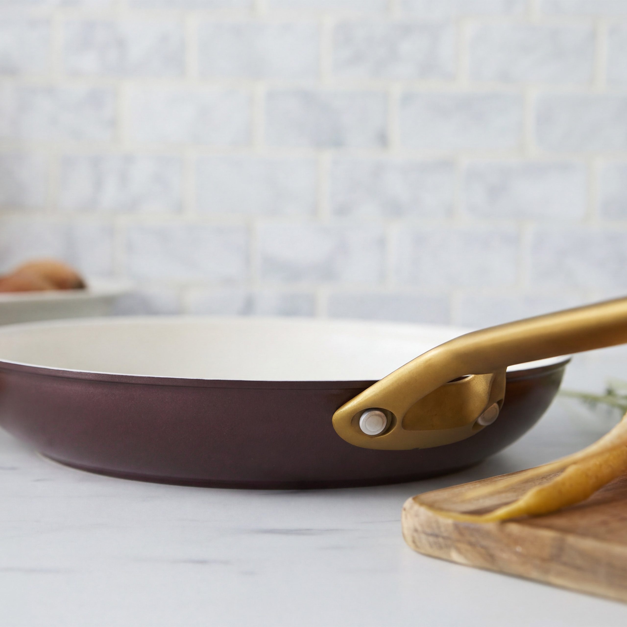 Reserve Pro Ceramic Nonstick 10-Piece Cookware Set | Bordeaux - Image 6