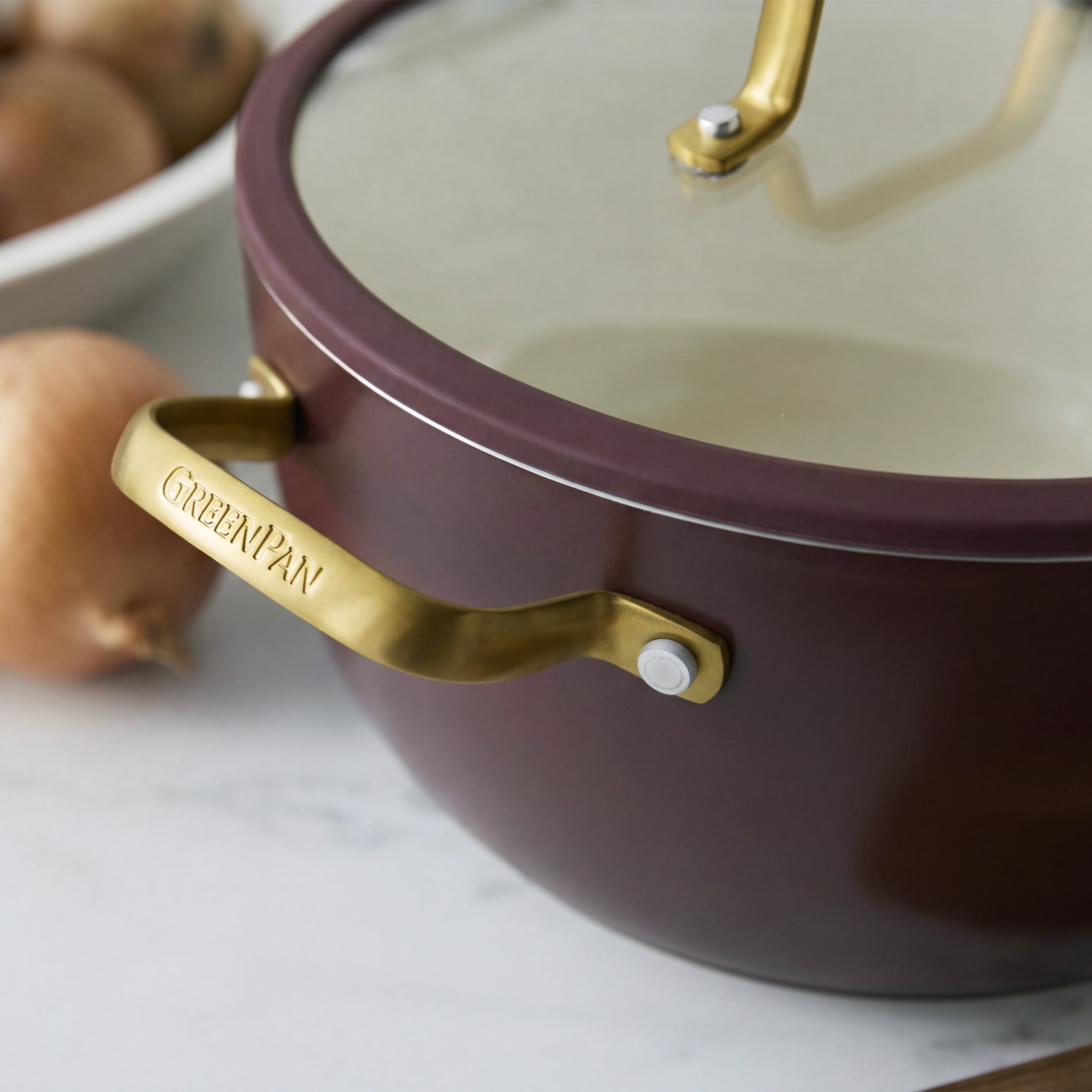 Reserve Pro Ceramic Nonstick 10-Piece Cookware Set | Bordeaux - Image 9