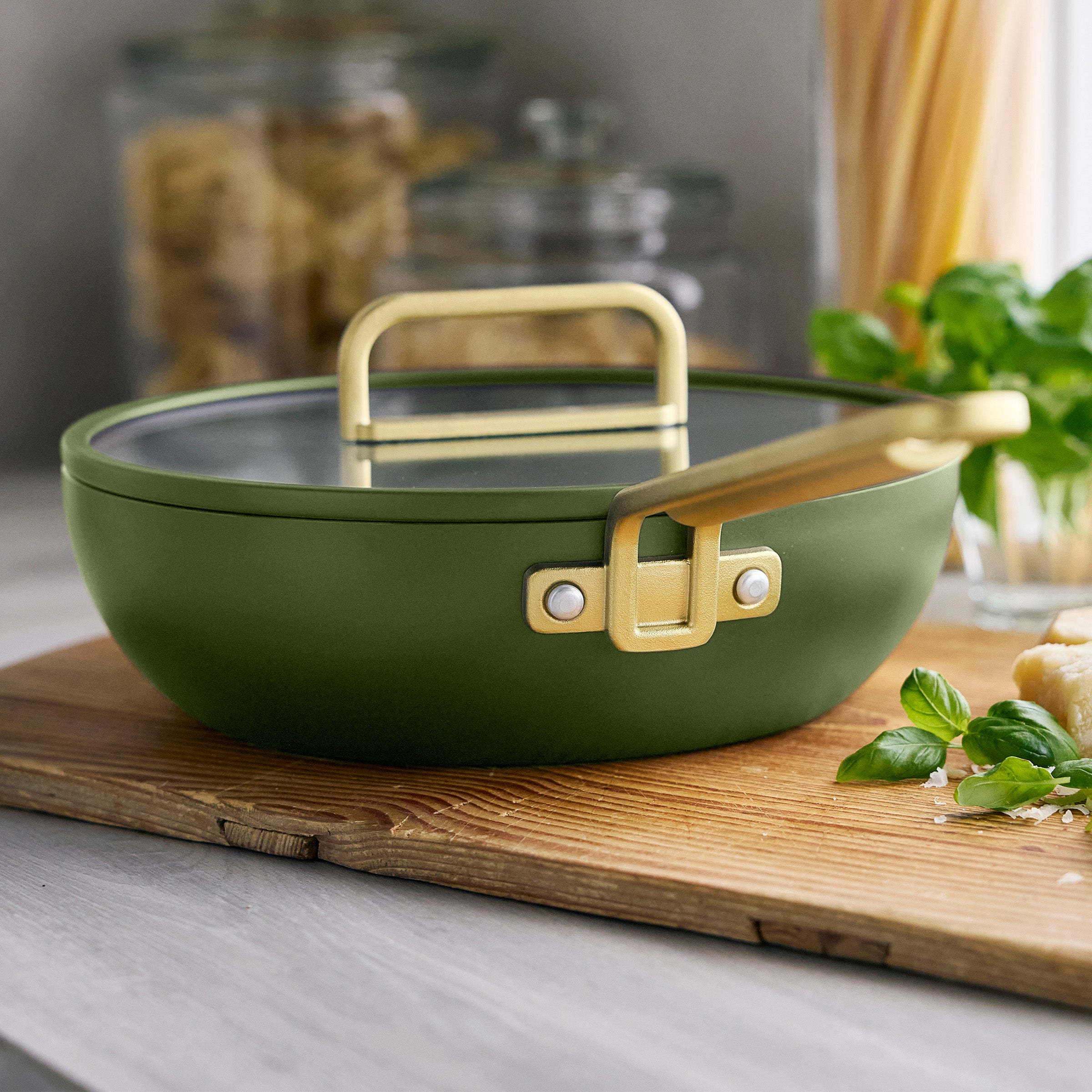Stanley Tucci™ Ceramic Nonstick 3.25-Quart Piccolo Pan | Tuscan Olive - Image 3