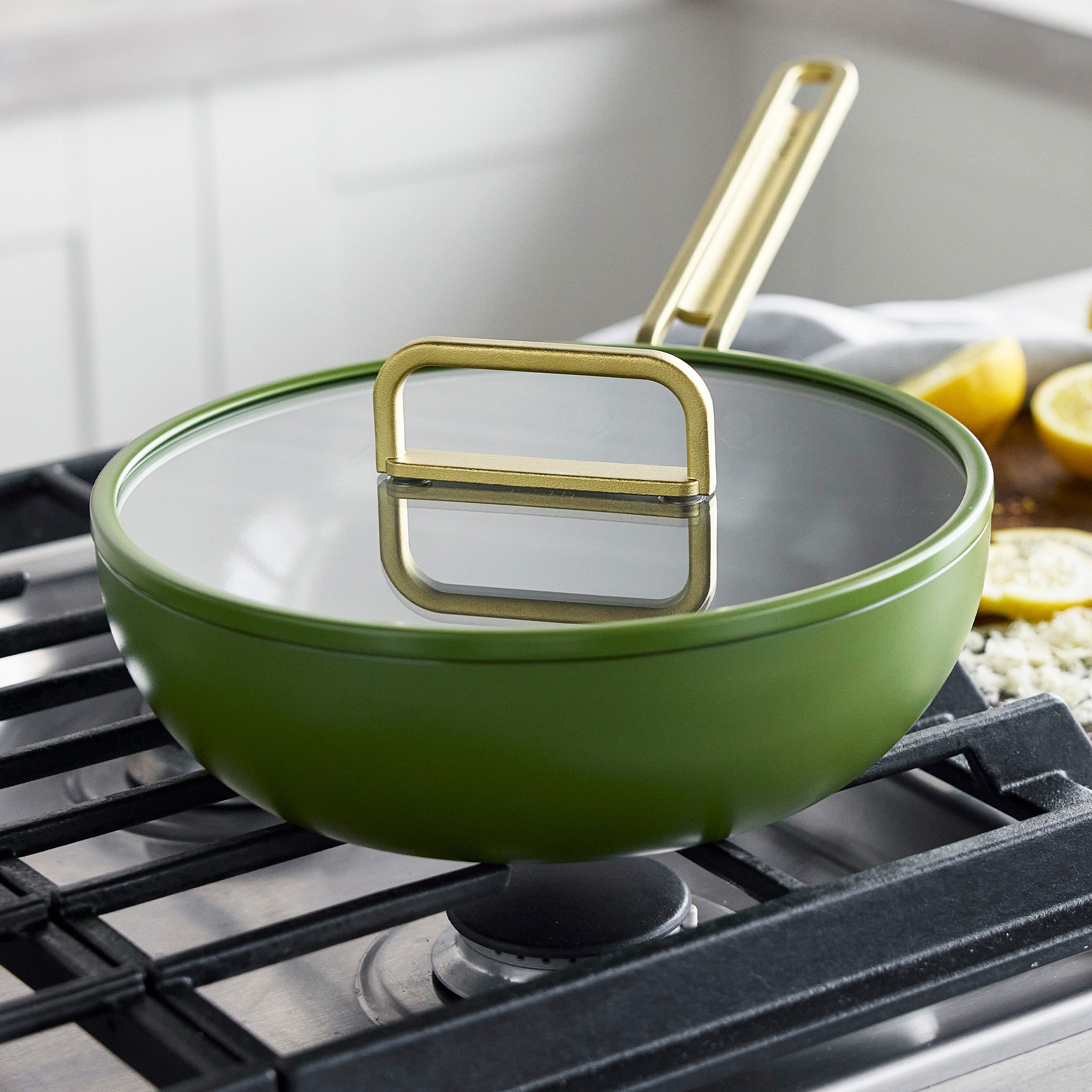 Stanley Tucci™ Ceramic Nonstick 3.25-Quart Piccolo Pan | Tuscan Olive - Image 5