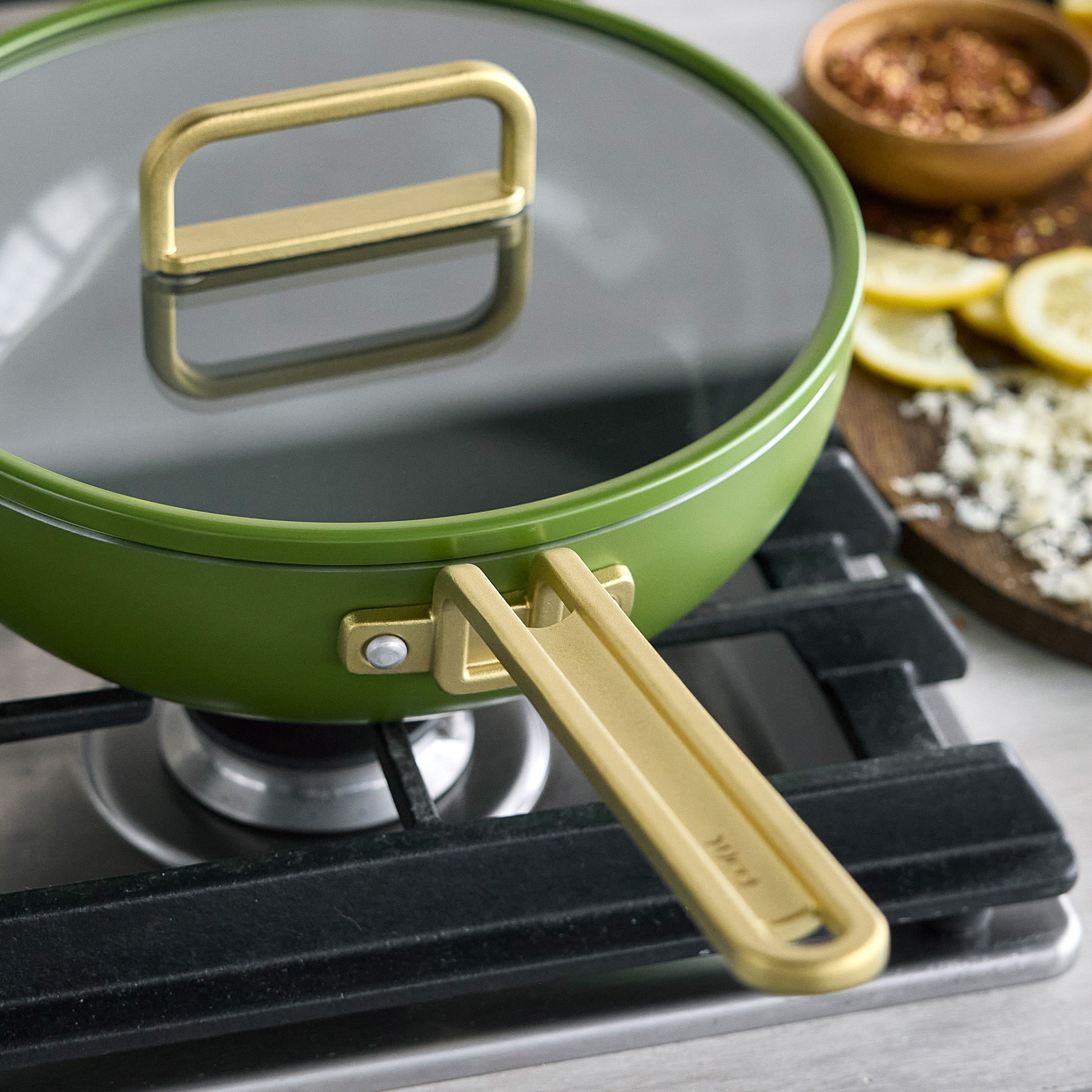 Stanley Tucci™ Ceramic Nonstick 3.25-Quart Piccolo Pan | Tuscan Olive - Image 7