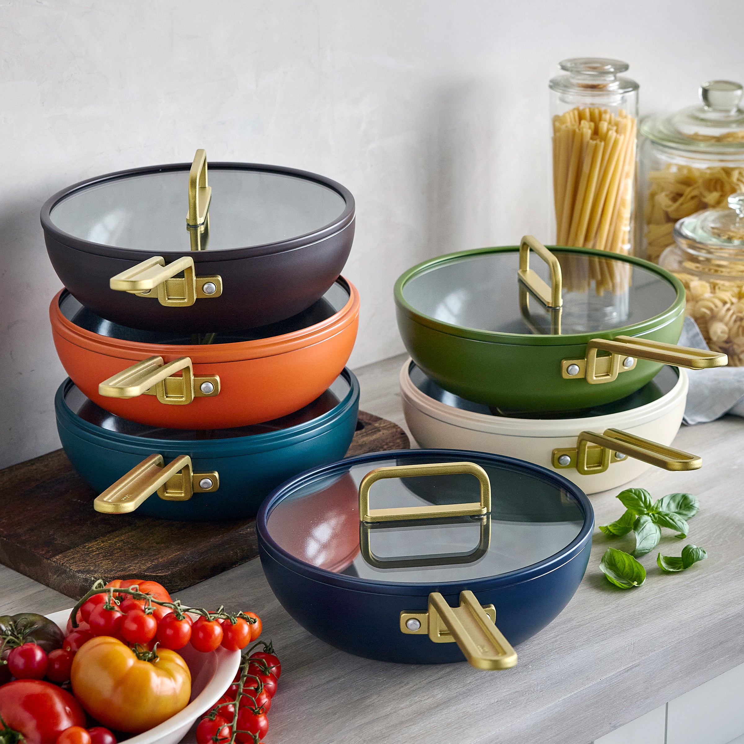 Stanley Tucci™ Ceramic Nonstick 3.25-Quart Piccolo Pan | Tuscan Olive - Image 9