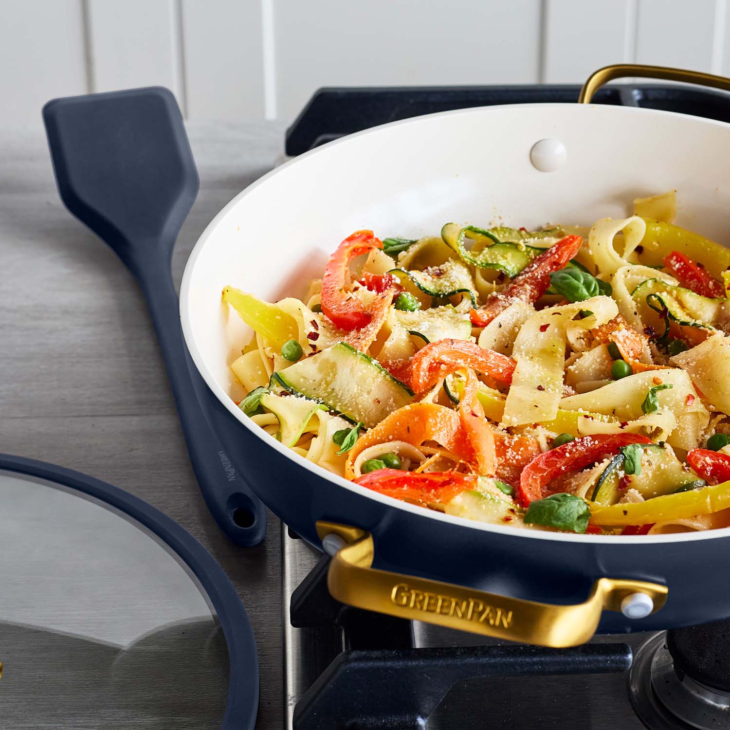 Reserve Pro Ceramic Nonstick 3.75-Quart Everyday Pan with Lid | Twilight - Image 5