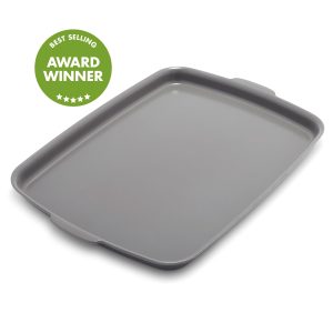 Premiere Ovenware Ceramic Nonstick 18 x 13 Half Sheet Pan | Gray