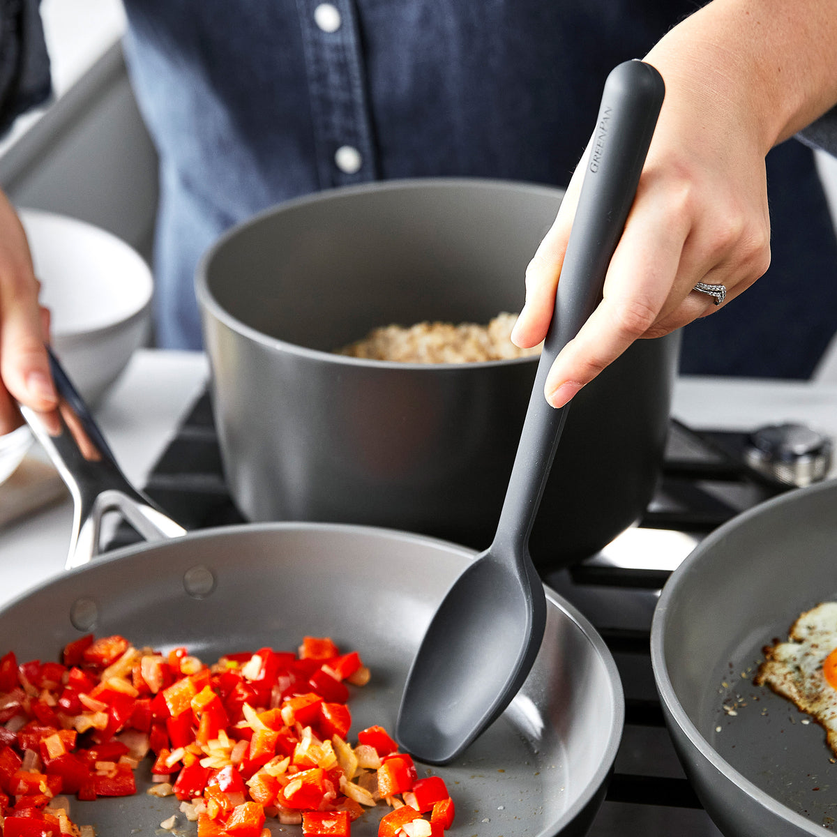 Platinum Silicone Ultimate Spoon | Gray - Image 4