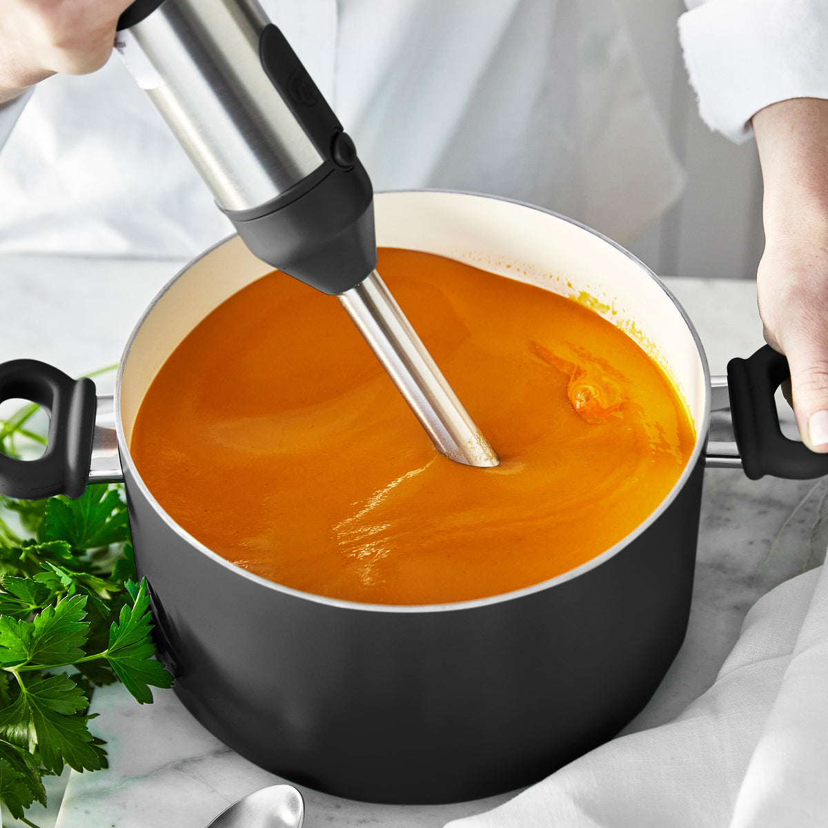 GreenLife Variable Speed Hand Blender | Black - Image 3