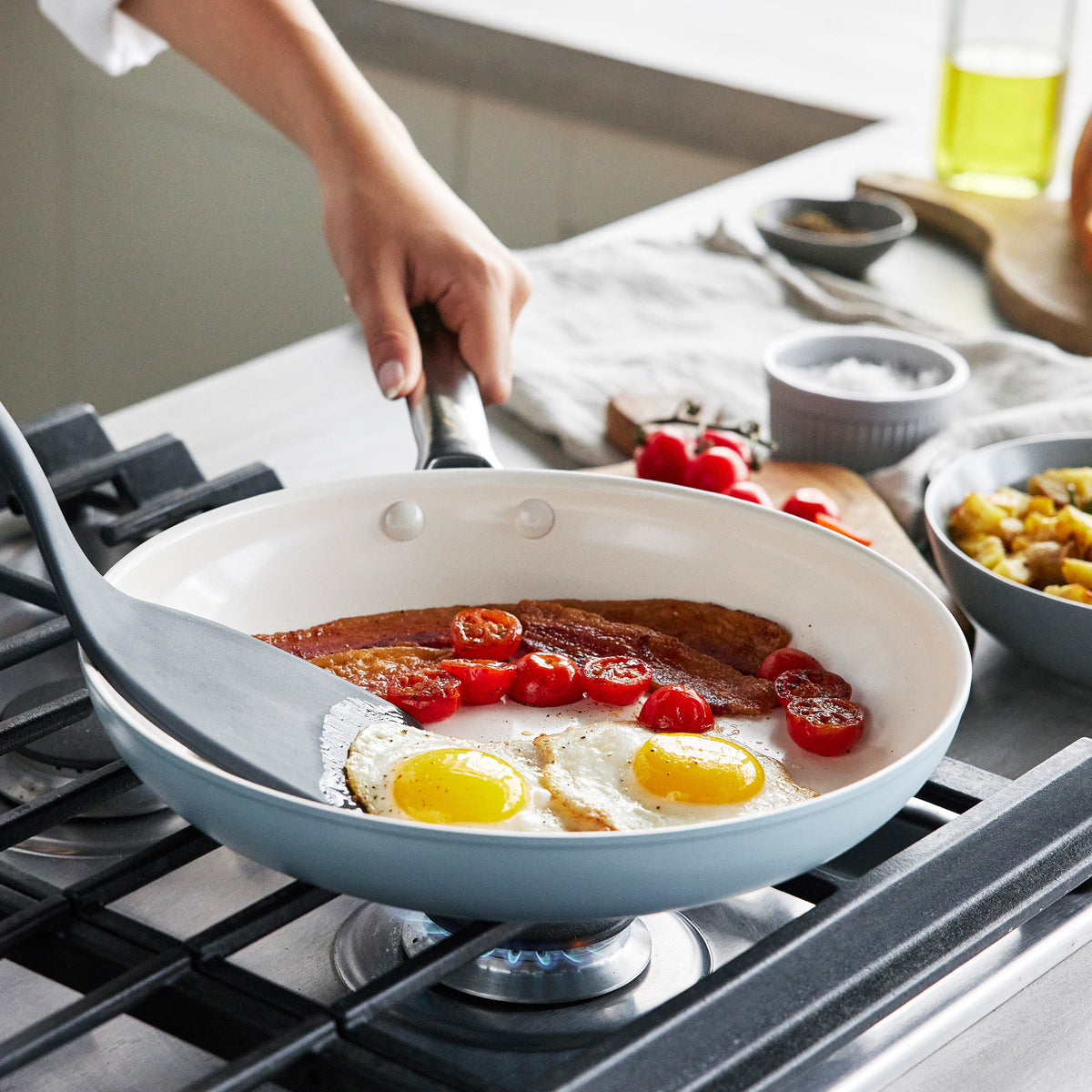 Padova Pro Ceramic Nonstick 10-Piece Cookware Set - Image 8