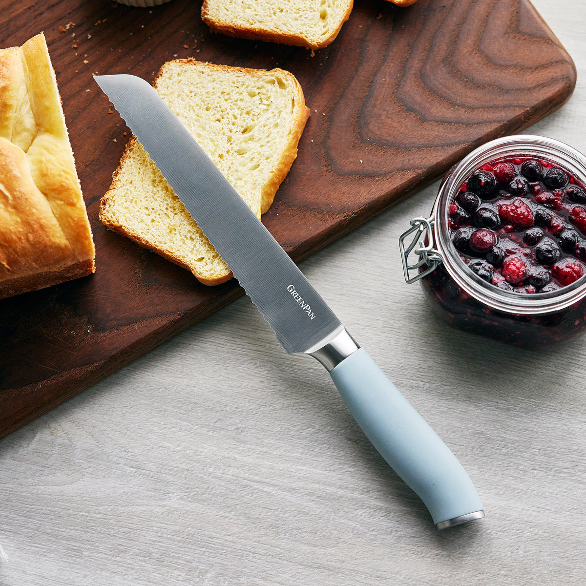 Titanium Cutlery Ultimate 16-Piece Knife Block Set | Blue Haze - Image 6