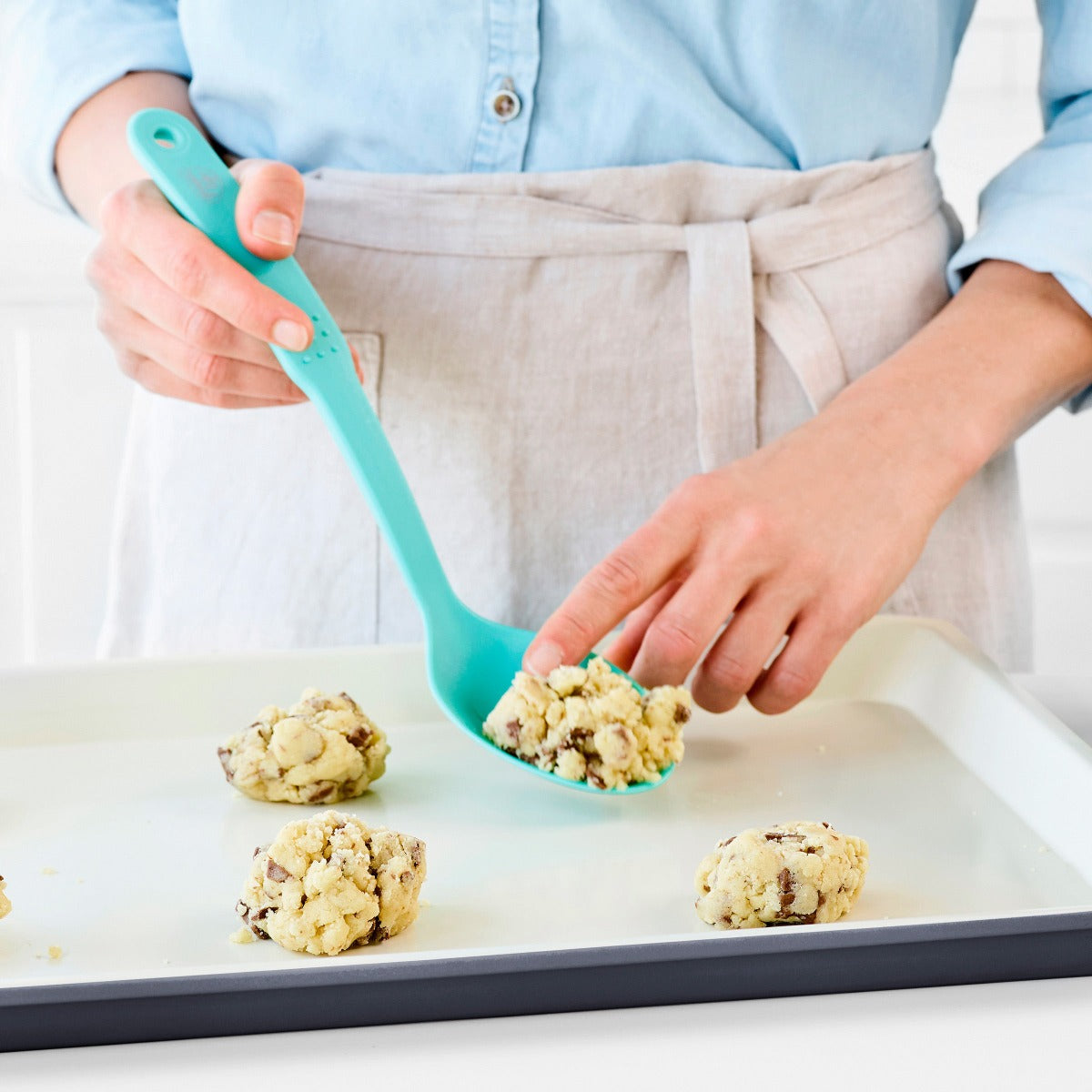 GreenLife Ceramic Nonstick 18 x 13 Cookie Sheet | Black - Image 5