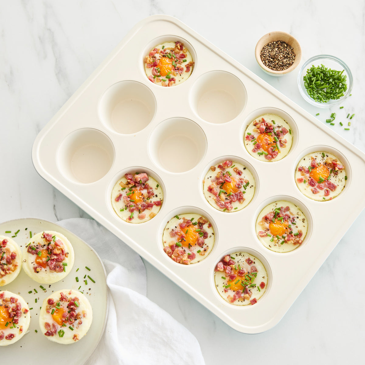 GreenLife Ceramic Nonstick Muffin Pan | Blue Haze - Image 6