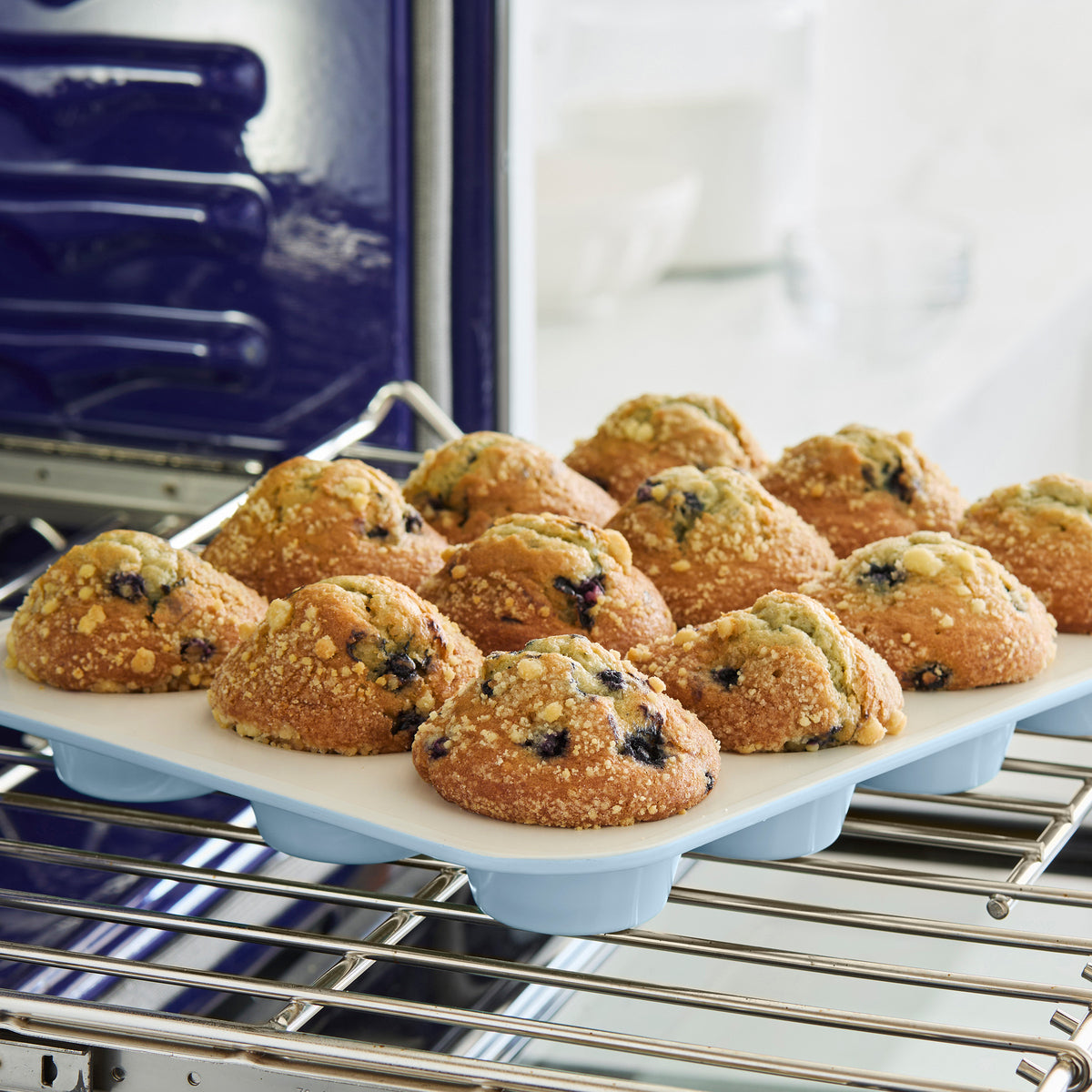 GreenLife Ceramic Nonstick Muffin Pan | Blue Haze - Image 7