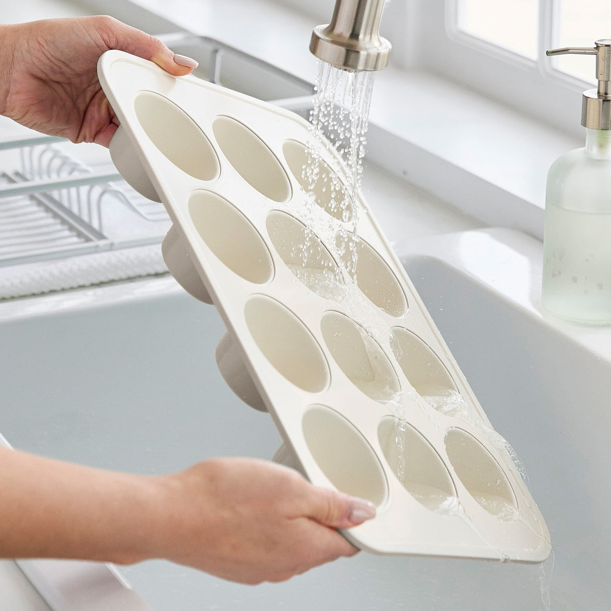 GreenLife Ceramic Nonstick Muffin Pan | Taupe - Image 8