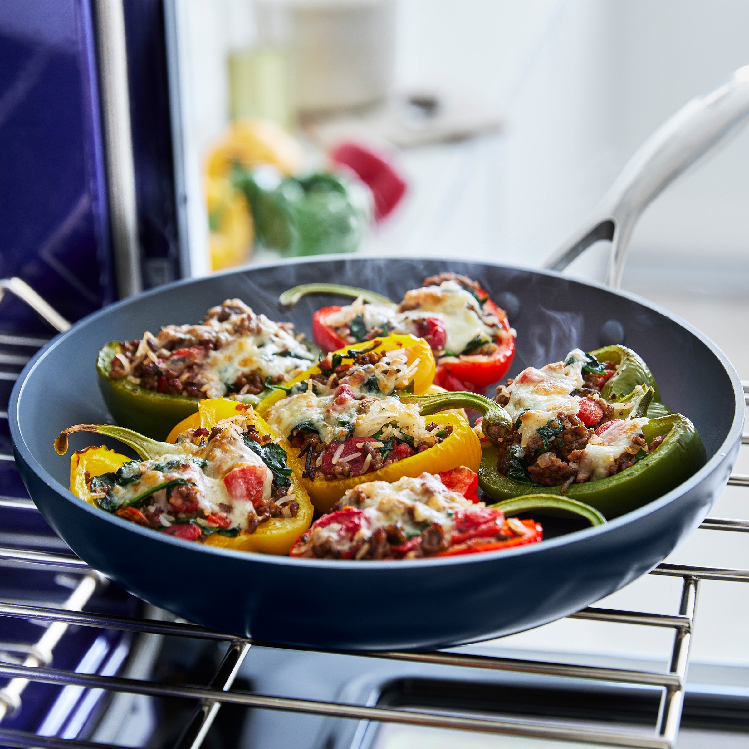 Valencia Pro Ceramic Nonstick 19-Piece Cookware Set | Twilight - Image 6