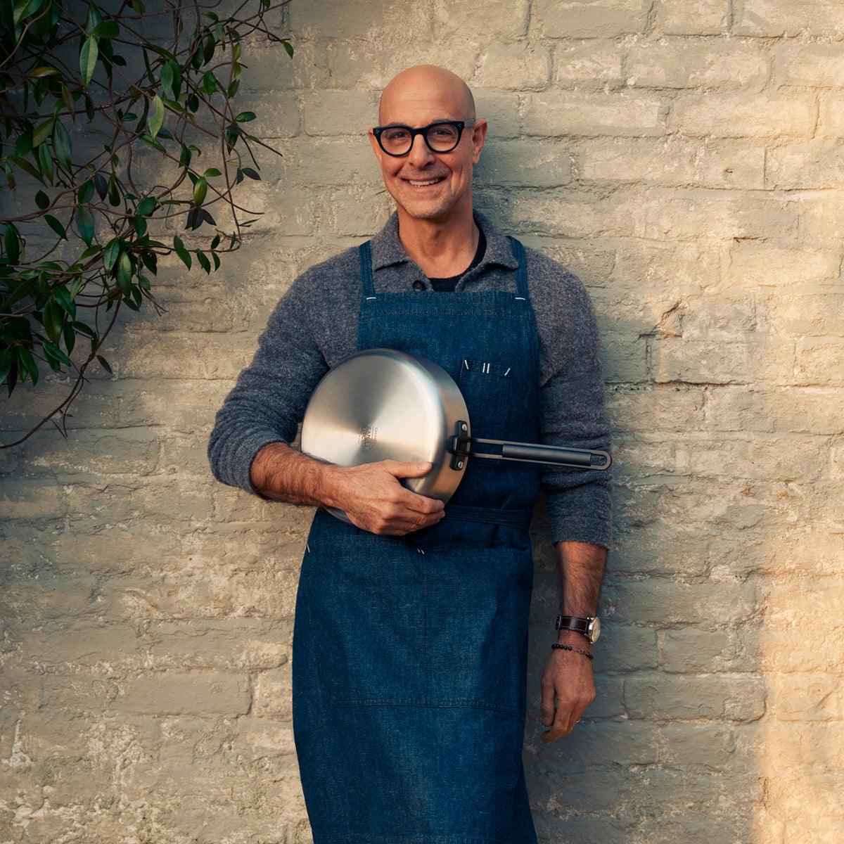 Stanley Tucci™ Stainless Steel Ceramic Nonstick 11-Piece Cookware Set | Black Handles - Image 21