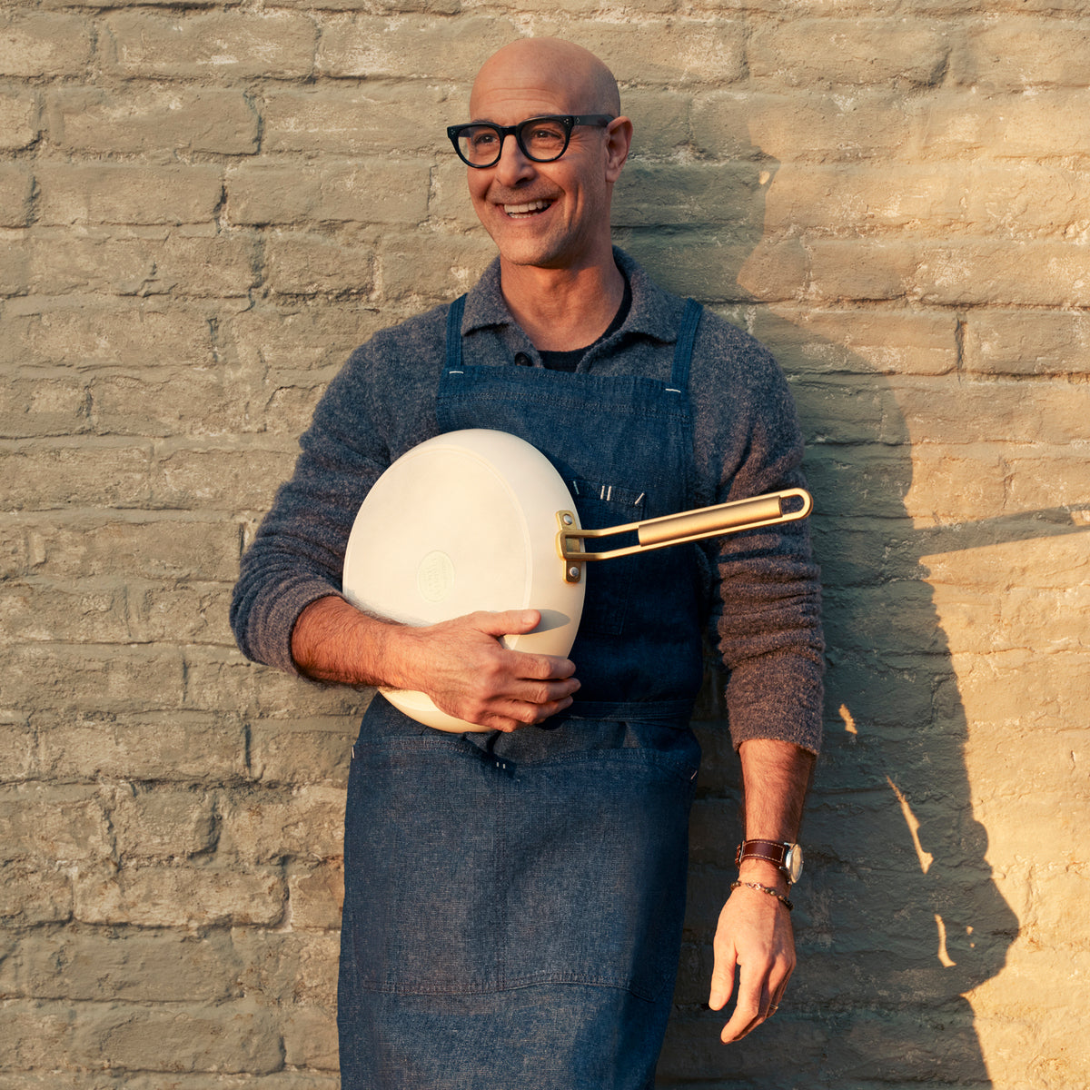 Stanley Tucci™ Ceramic Nonstick 4-Piece Chef Set | Carrara White - Image 12