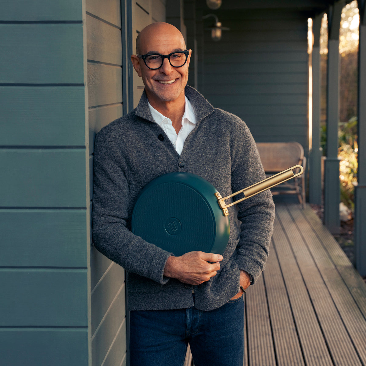 Stanley Tucci™ Ceramic Nonstick 11-Piece Cookware Set | Venetian Teal - Image 4